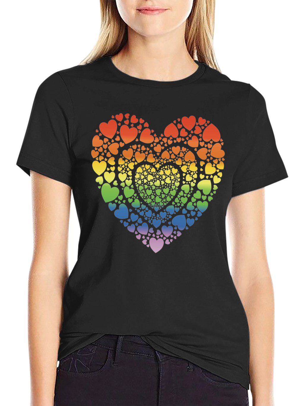 Rainbow Heart Pride T-Shirt - Love & Equality