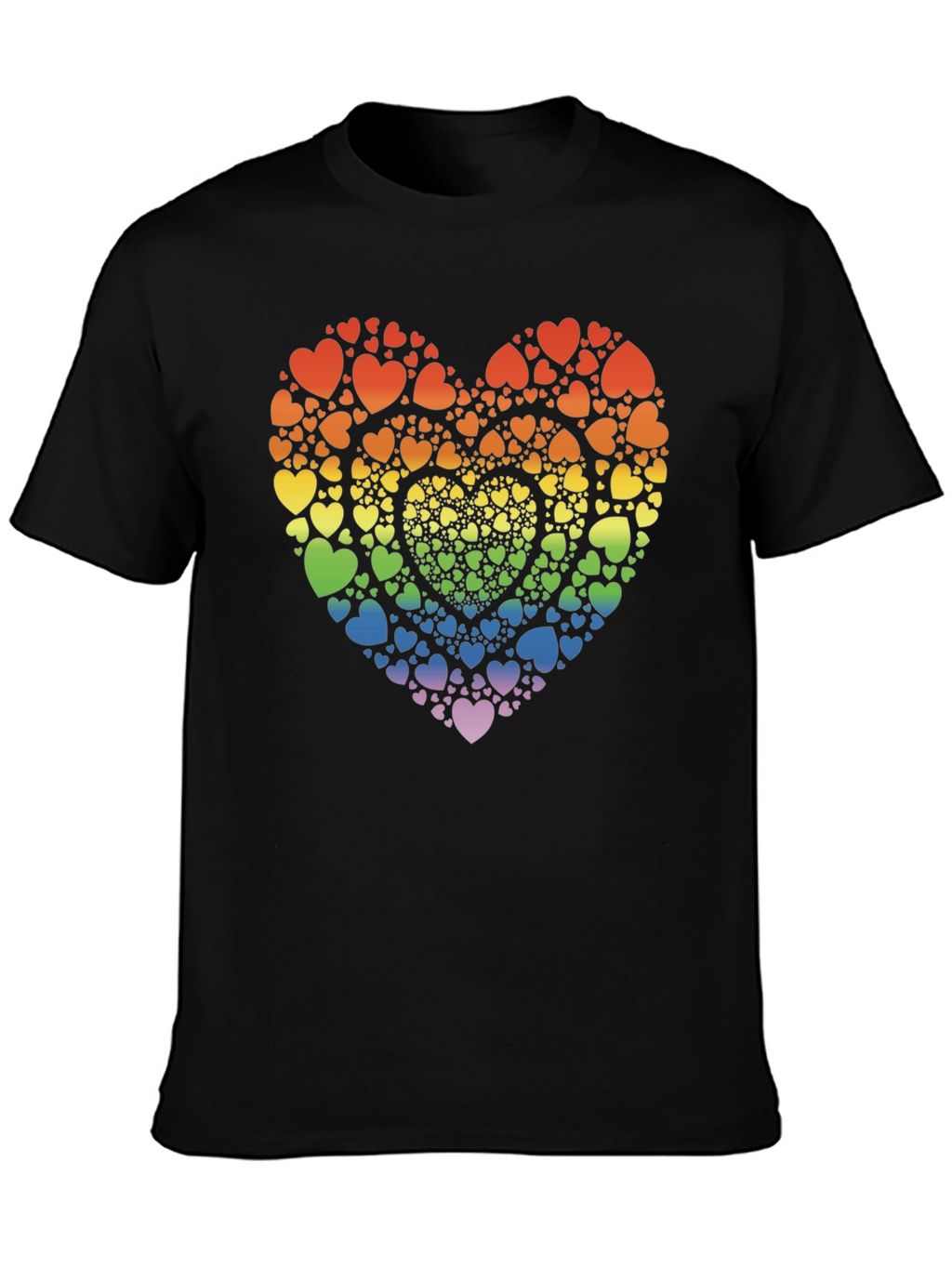 Rainbow Heart Pride T-Shirt - Love & Equality