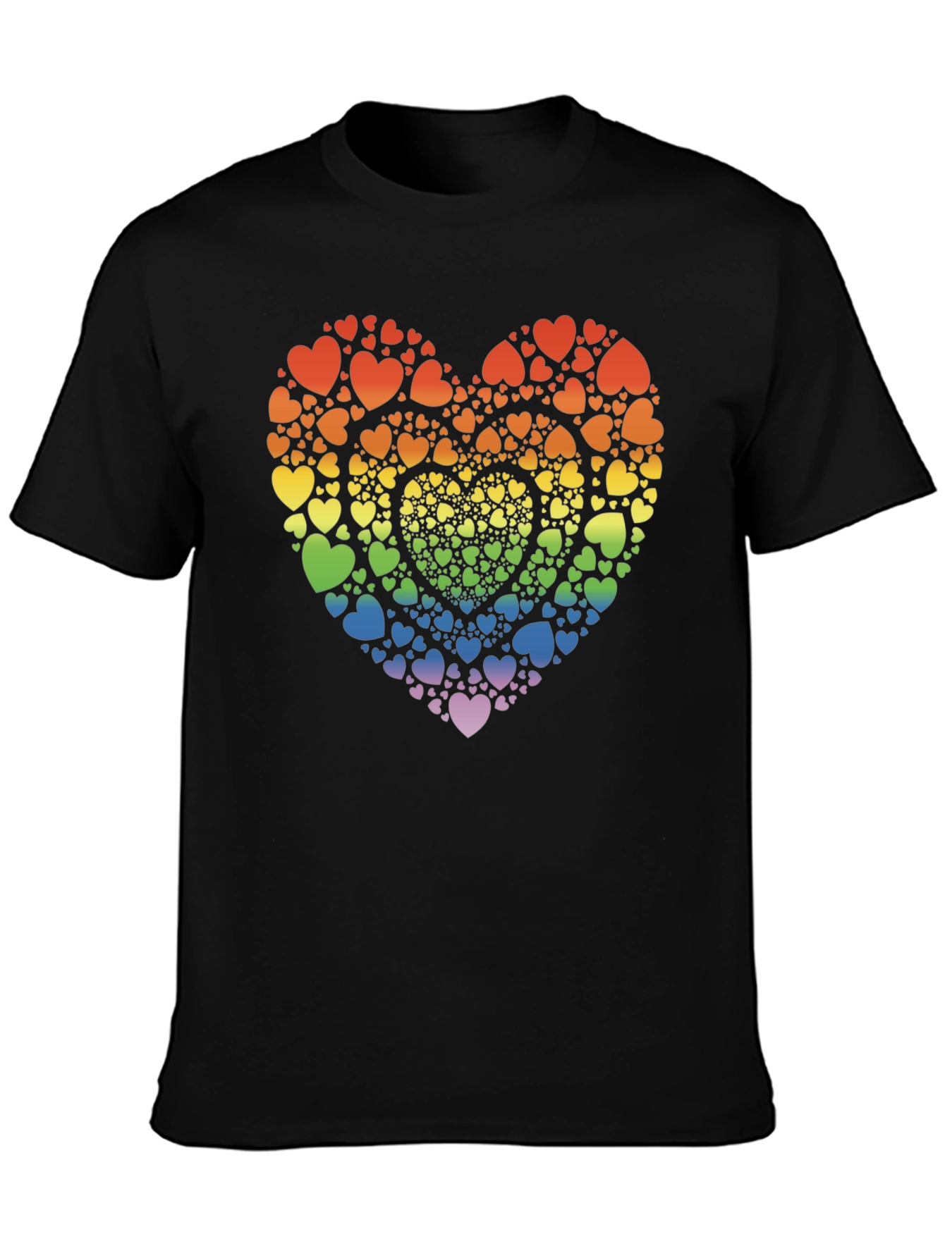 Rainbow Heart Pride T-Shirt - Love & Equality
