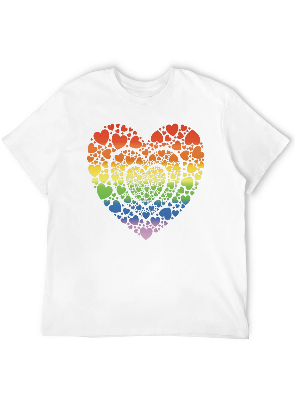 Rainbow Heart Pride T-Shirt - Love & Equality