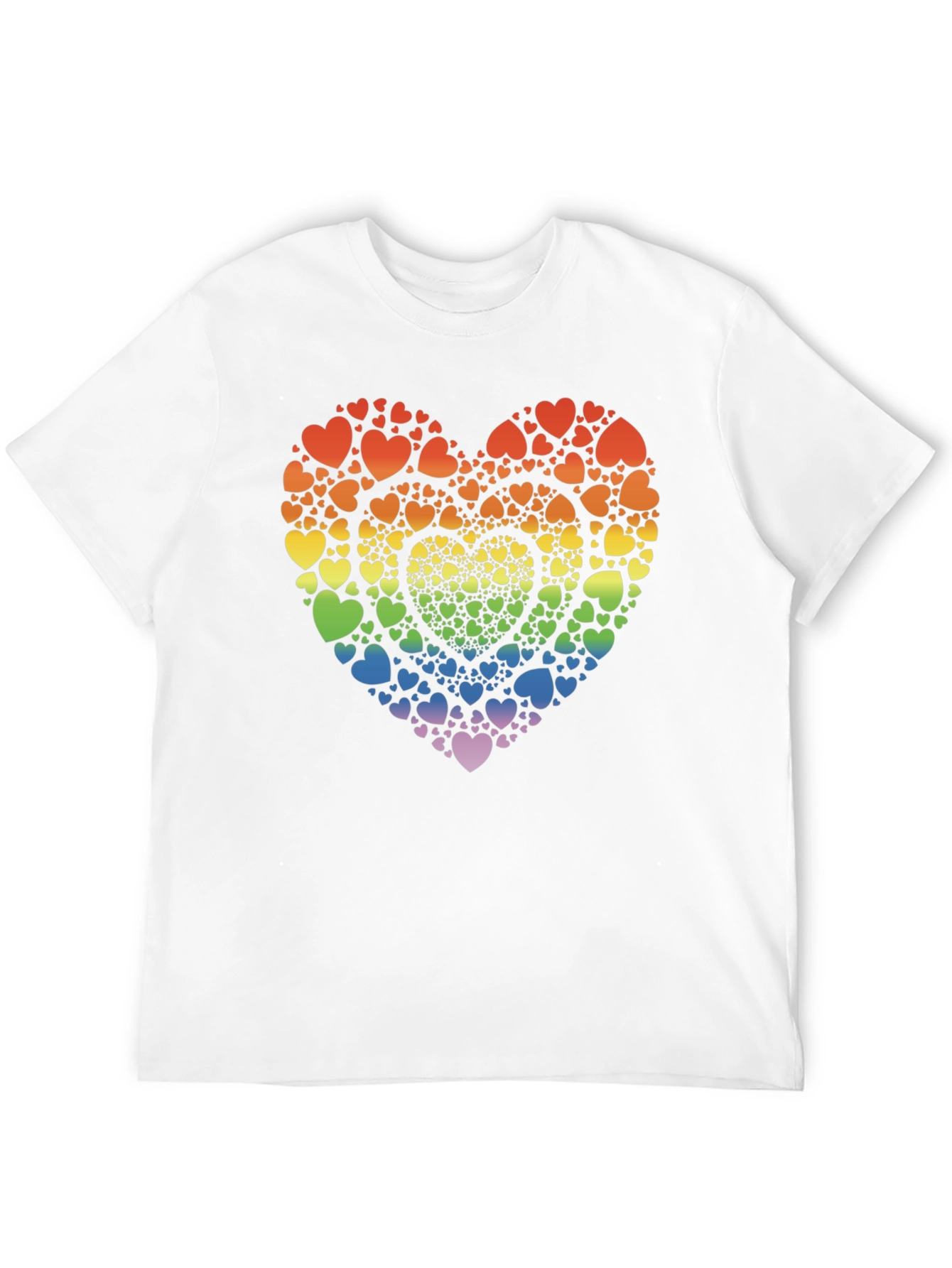 Rainbow Heart Pride T-Shirt - Love & Equality