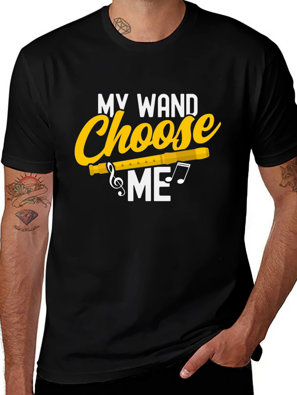My Wand Choose Me T-Shirt - Music Lover Tee