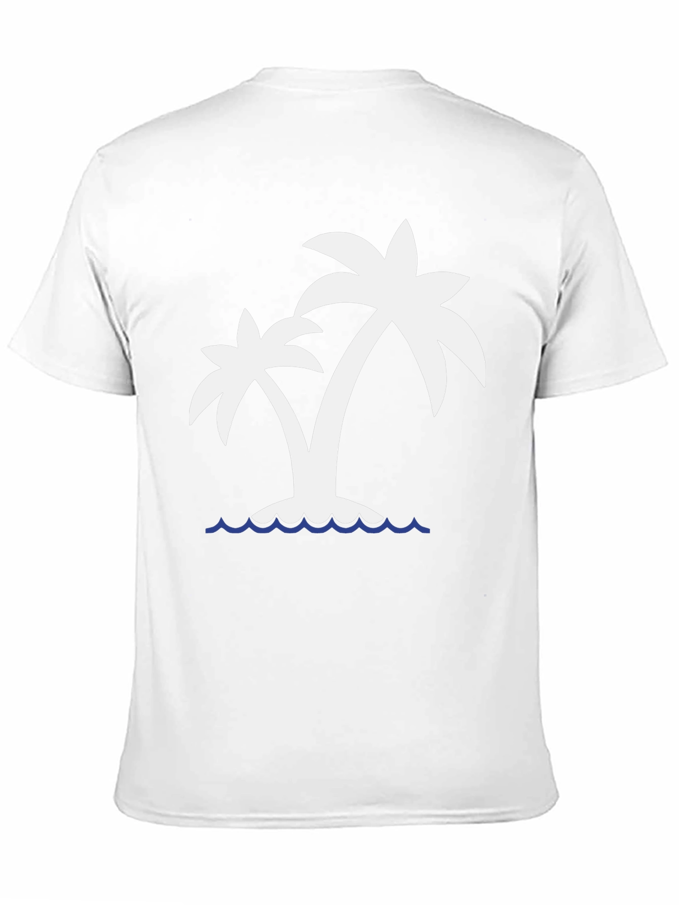 Palm Tree Graphic T-Shirt - Island Vibes