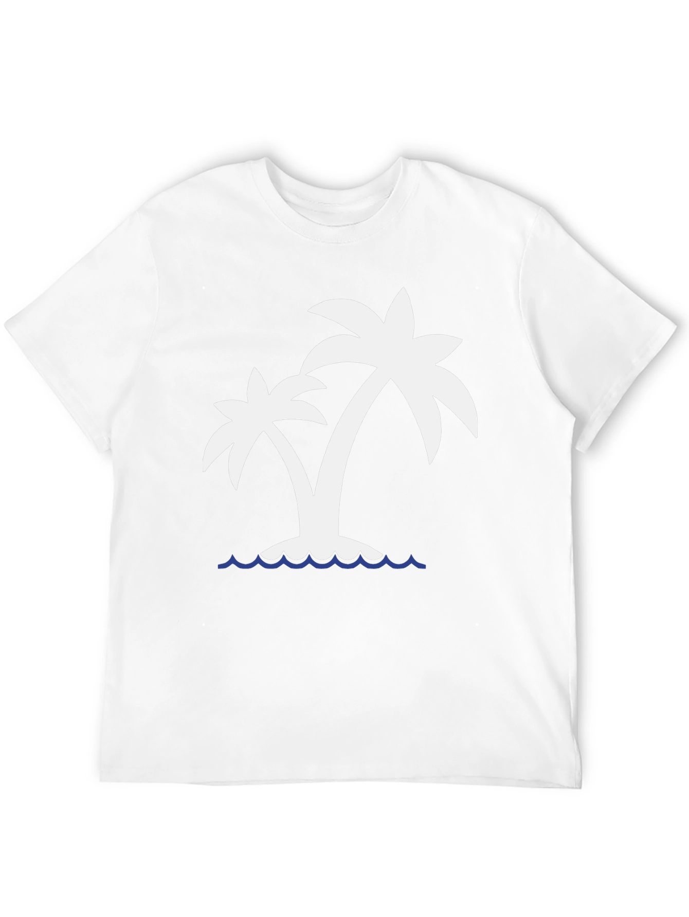 Palm Tree Graphic T-Shirt - Island Vibes