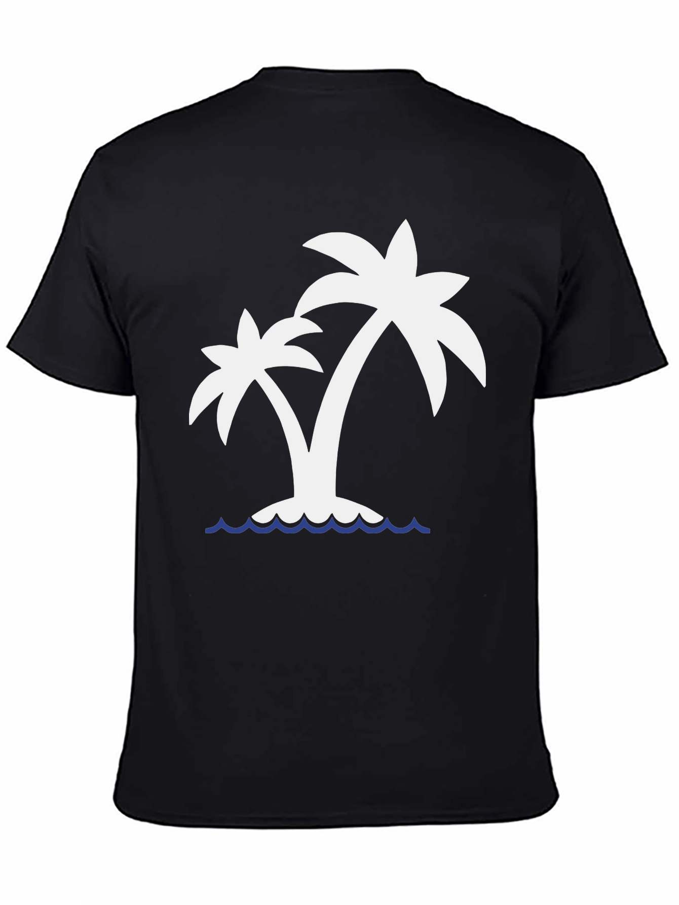 Palm Tree Graphic T-Shirt - Island Vibes