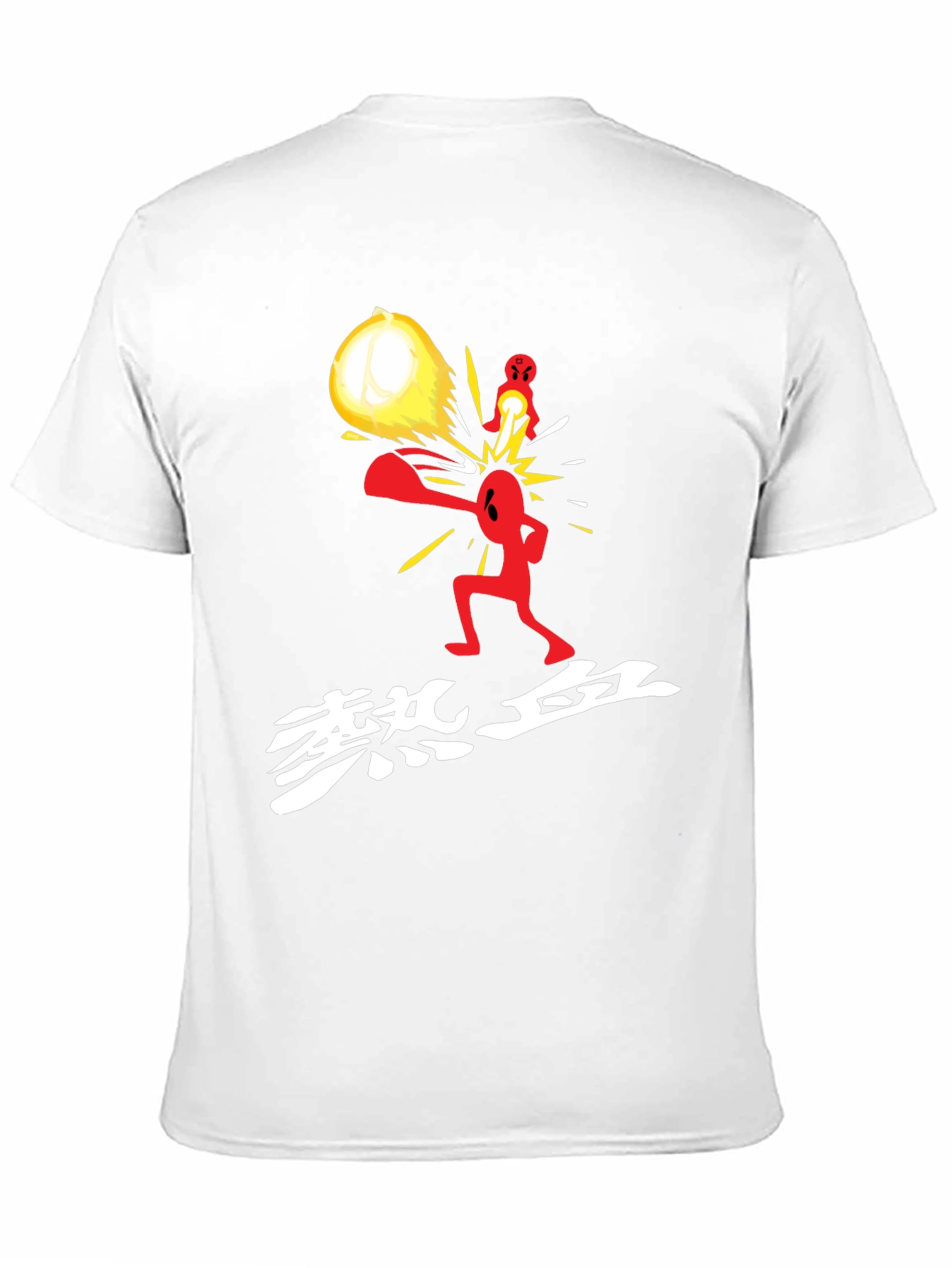 Novelty Graphic Print Black T-Shirt