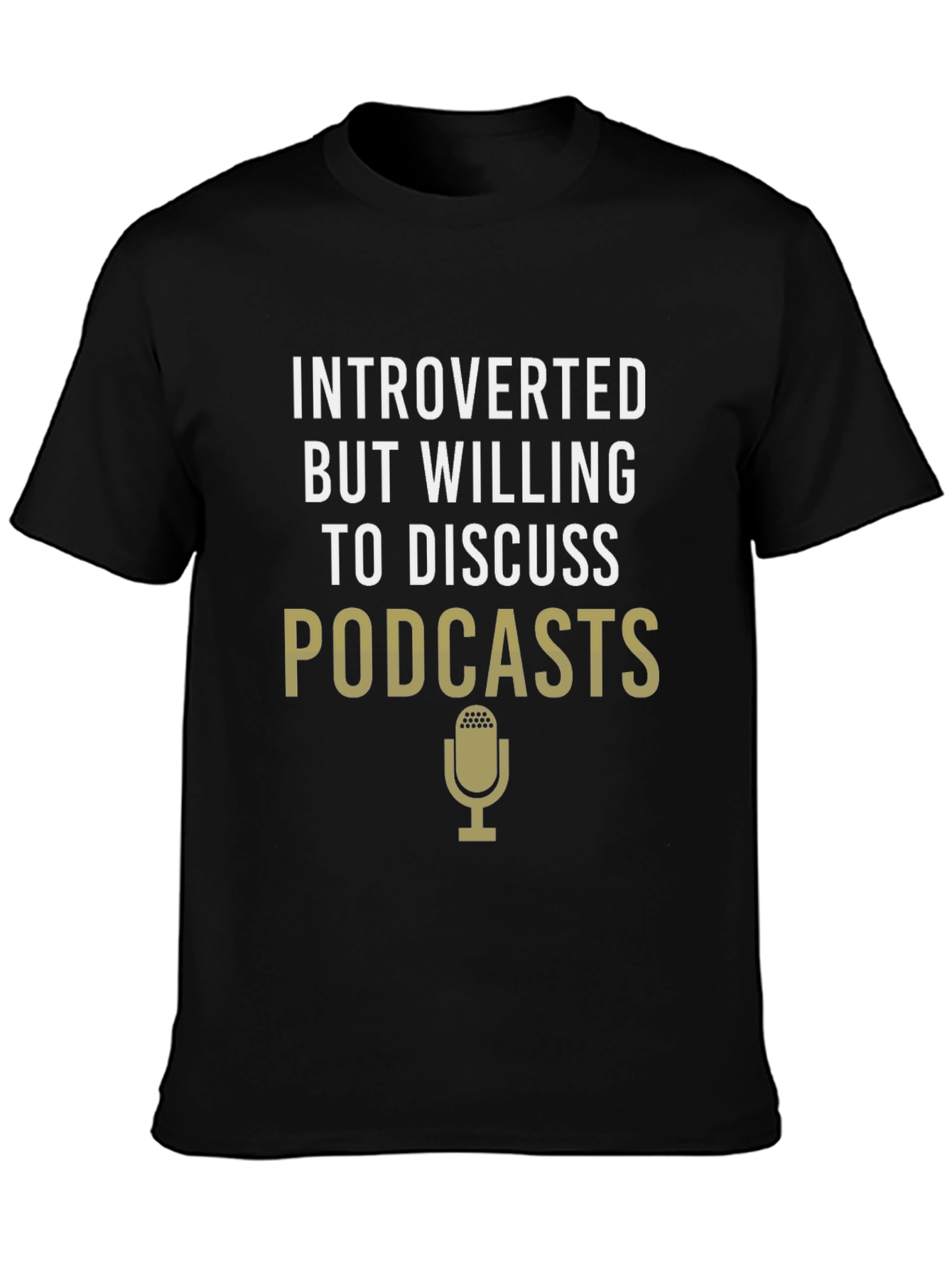 Introverted Podcast T-Shirt -  Comfortable Cotton Tee