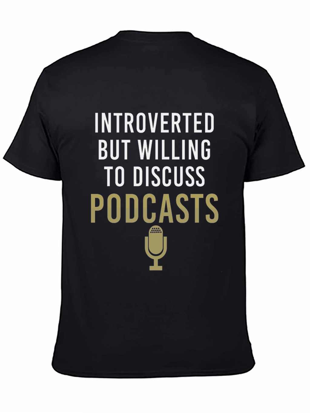 Introverted Podcast T-Shirt -  Comfortable Cotton Tee
