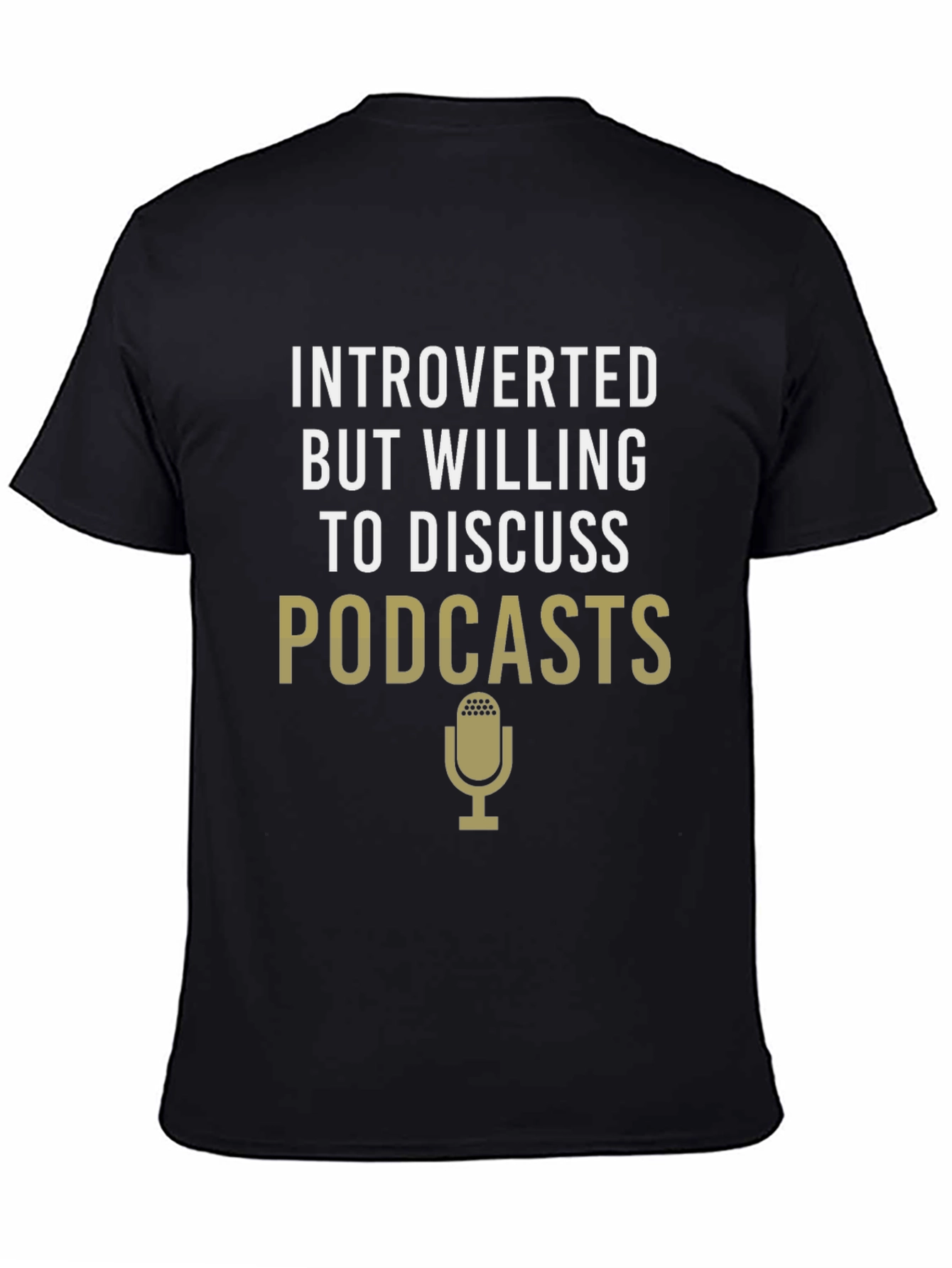 Introverted Podcast T-Shirt -  Comfortable Cotton Tee