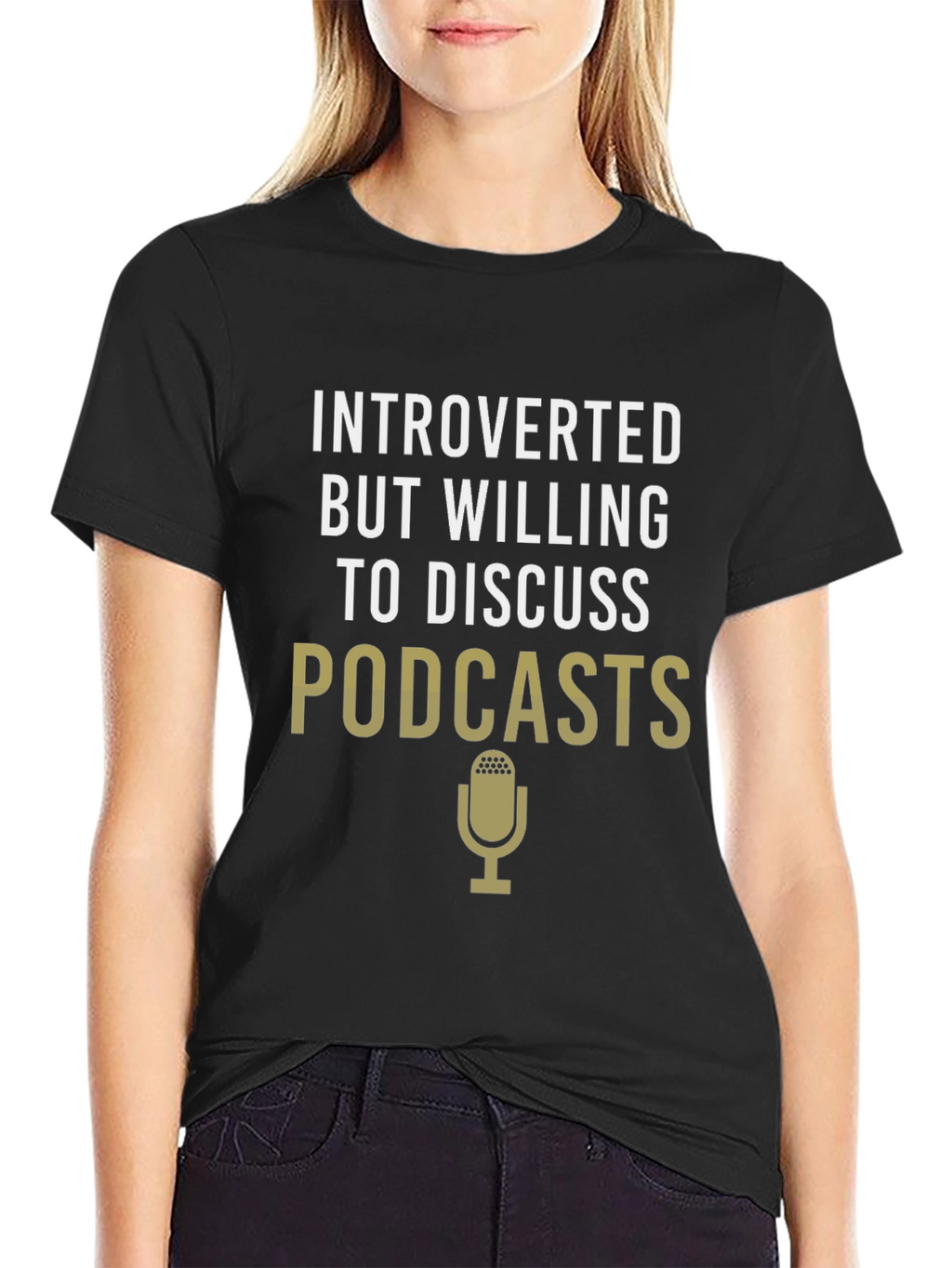 Introverted Podcast T-Shirt -  Comfortable Cotton Tee