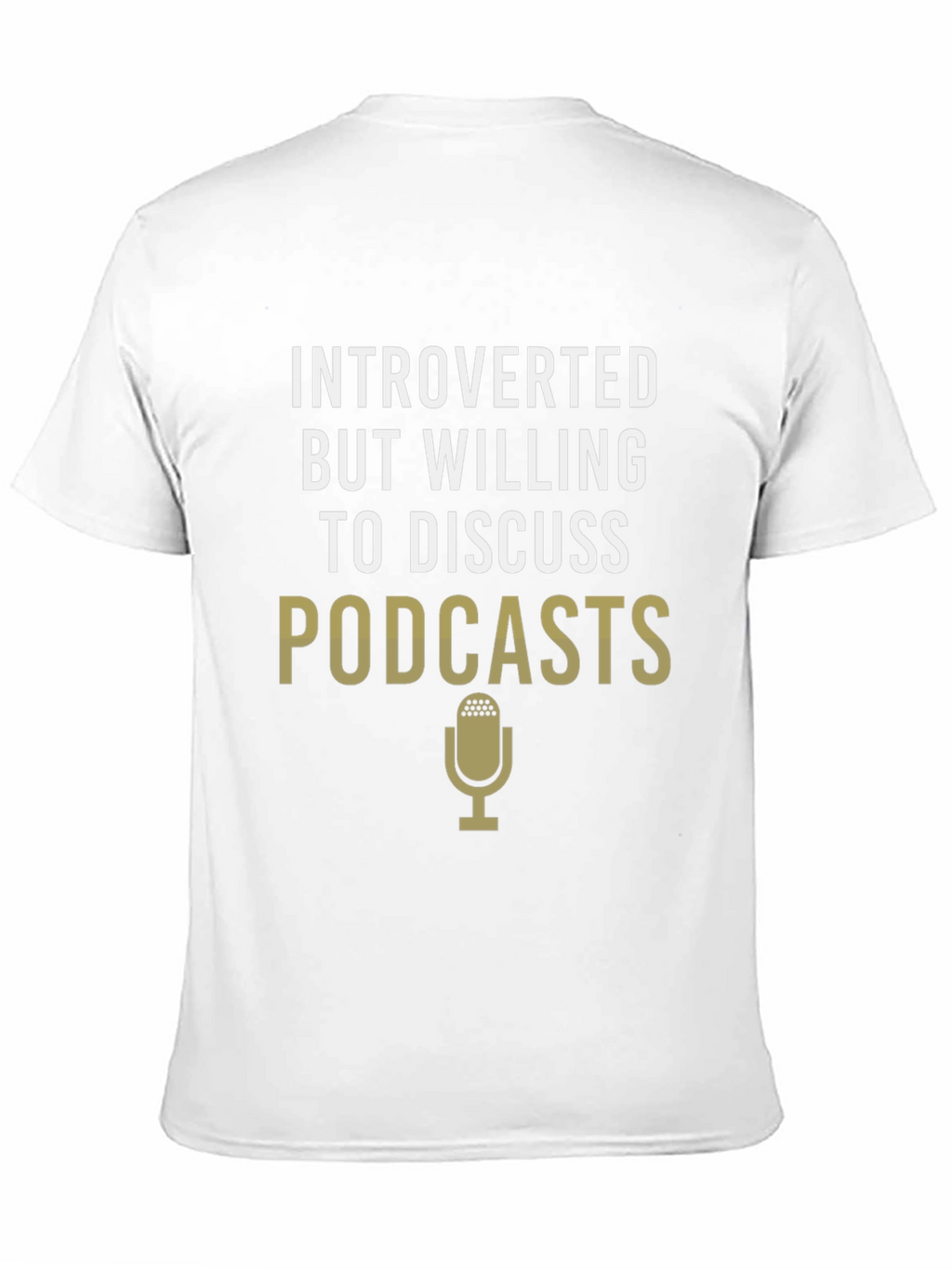 Introverted Podcast T-Shirt -  Comfortable Cotton Tee