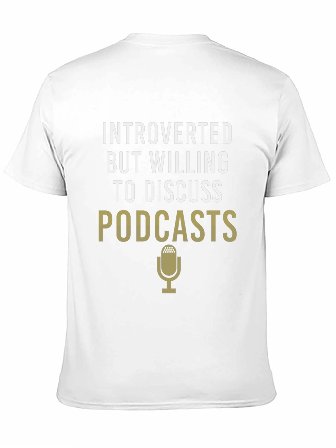 Introverted Podcast T-Shirt -  Comfortable Cotton Tee