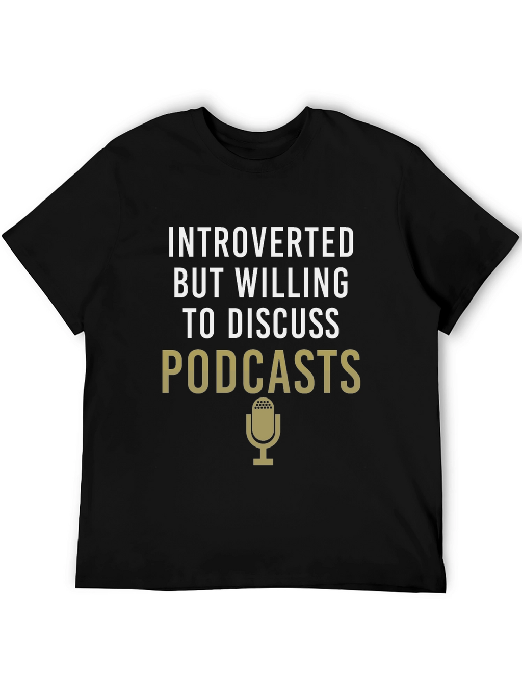 Introverted Podcast T-Shirt -  Comfortable Cotton Tee