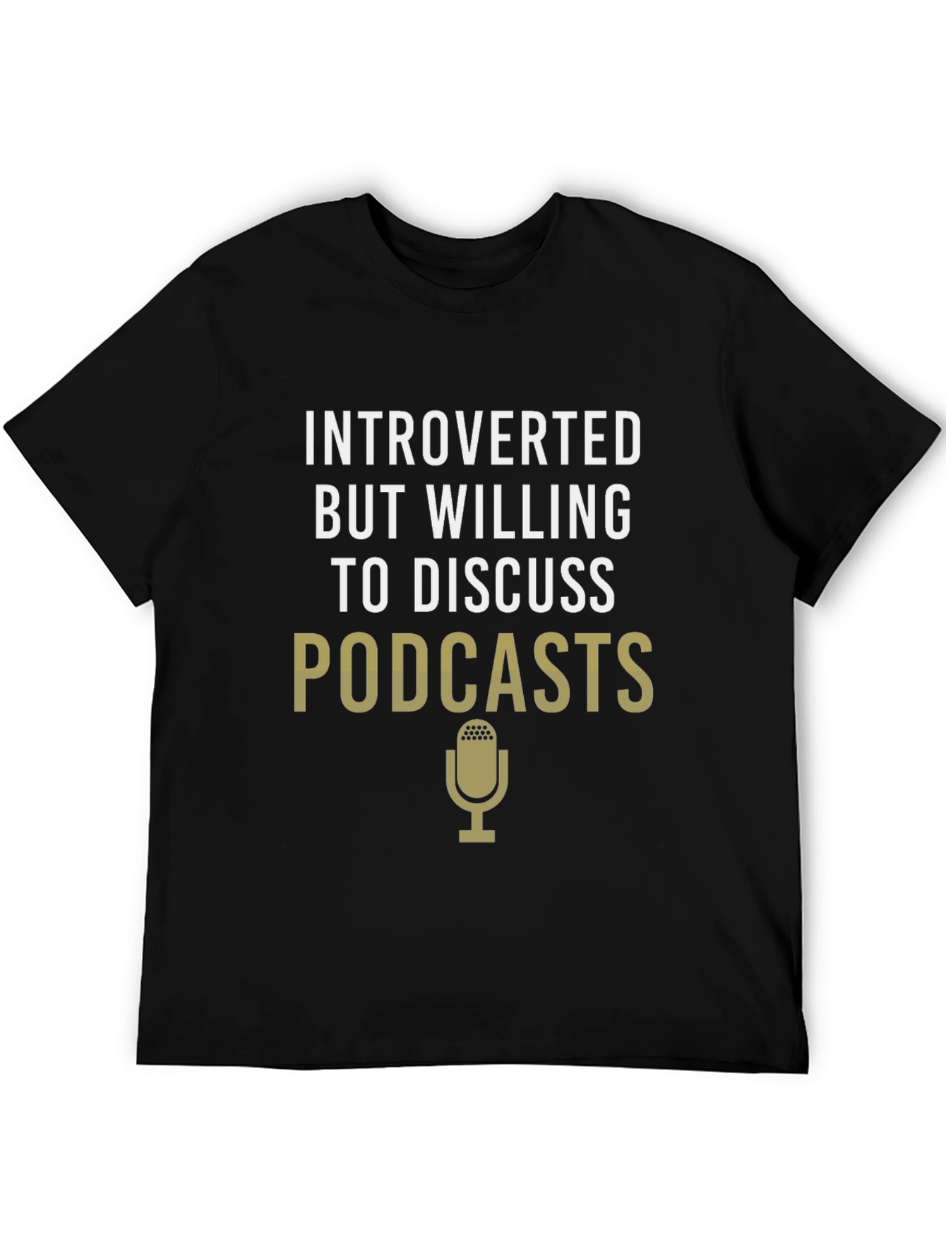 Introverted Podcast T-Shirt -  Comfortable Cotton Tee