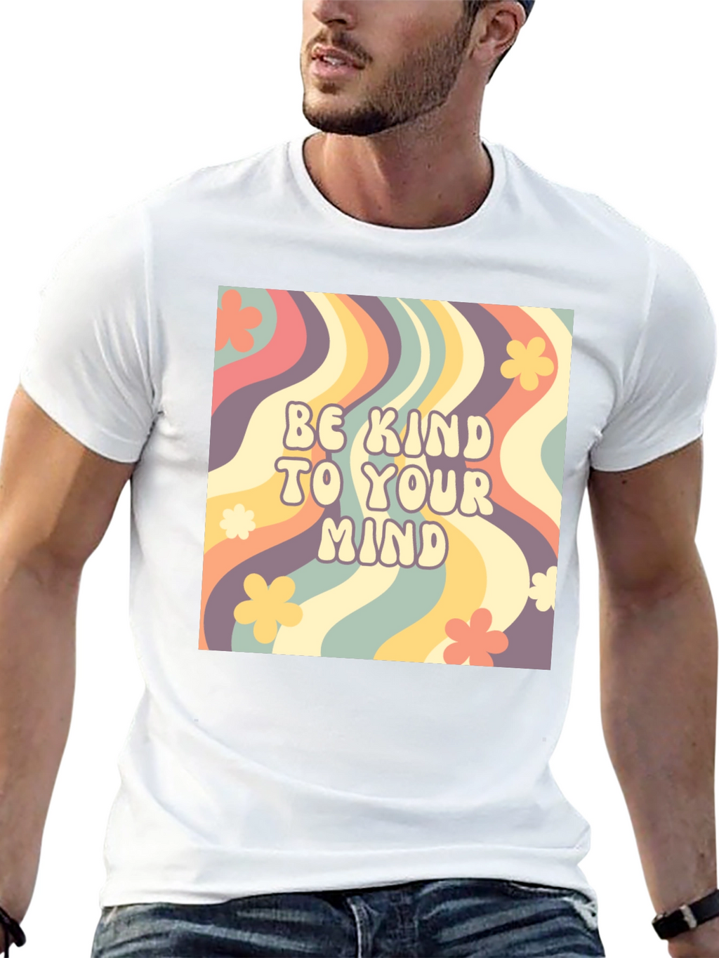 Kind Mind Graphic Tee - Retro Inspired