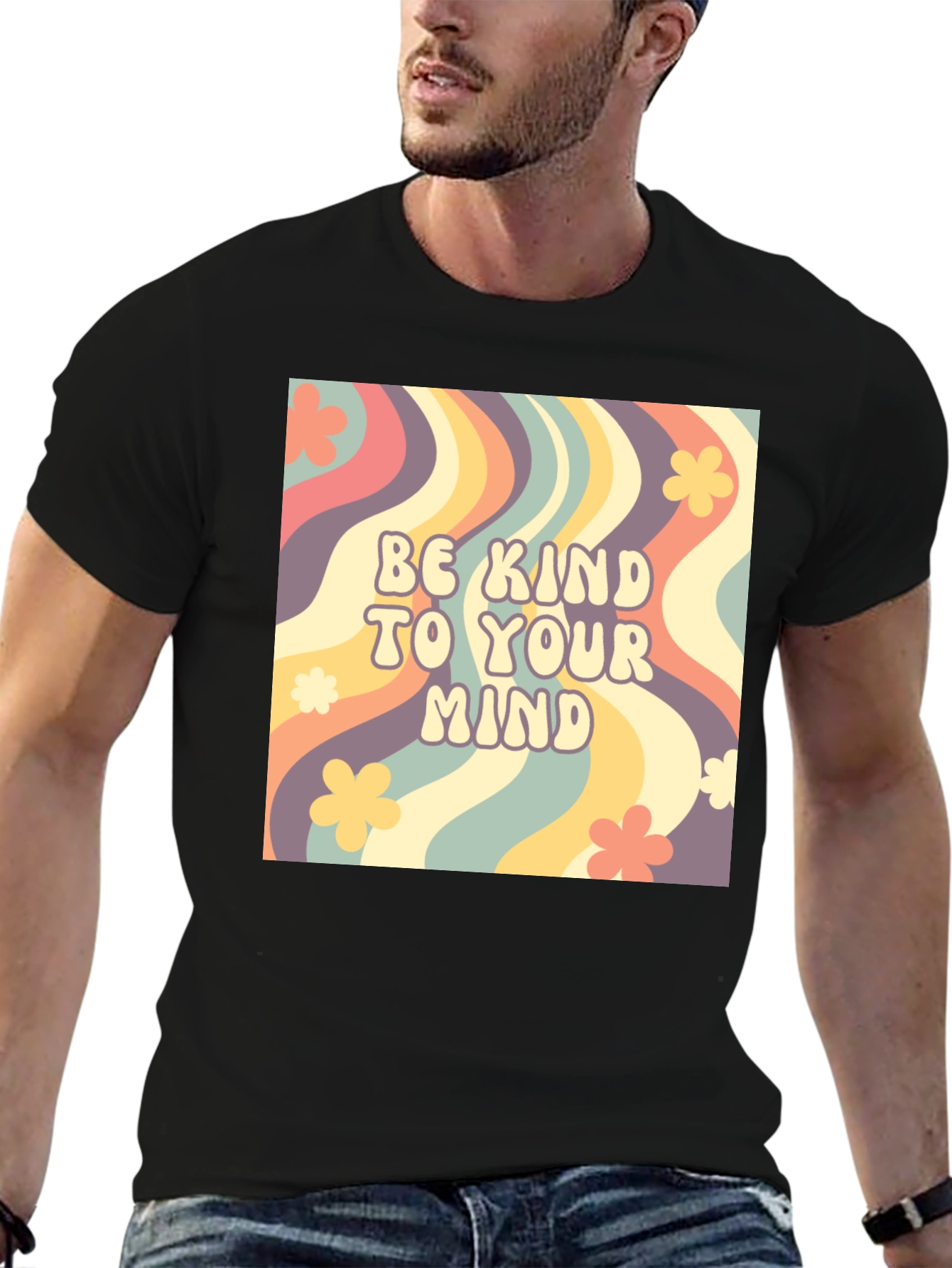 Kind Mind Graphic Tee - Retro Inspired