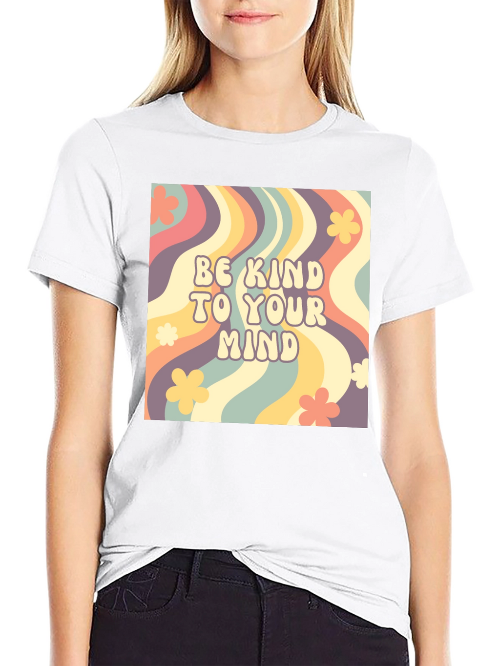 Kind Mind Graphic Tee - Retro Inspired