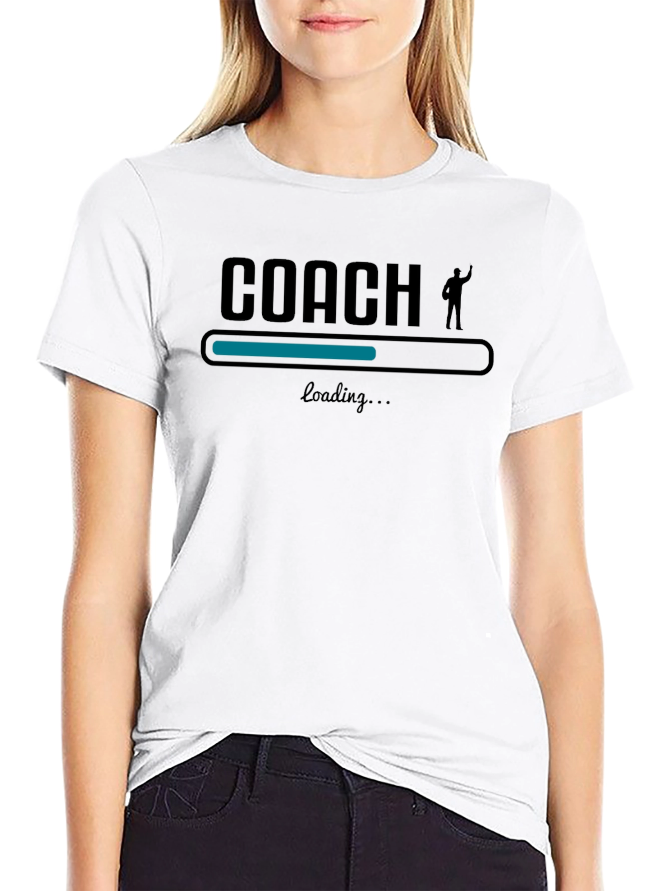Coach Loading T-Shirt - Sports Humor Tee