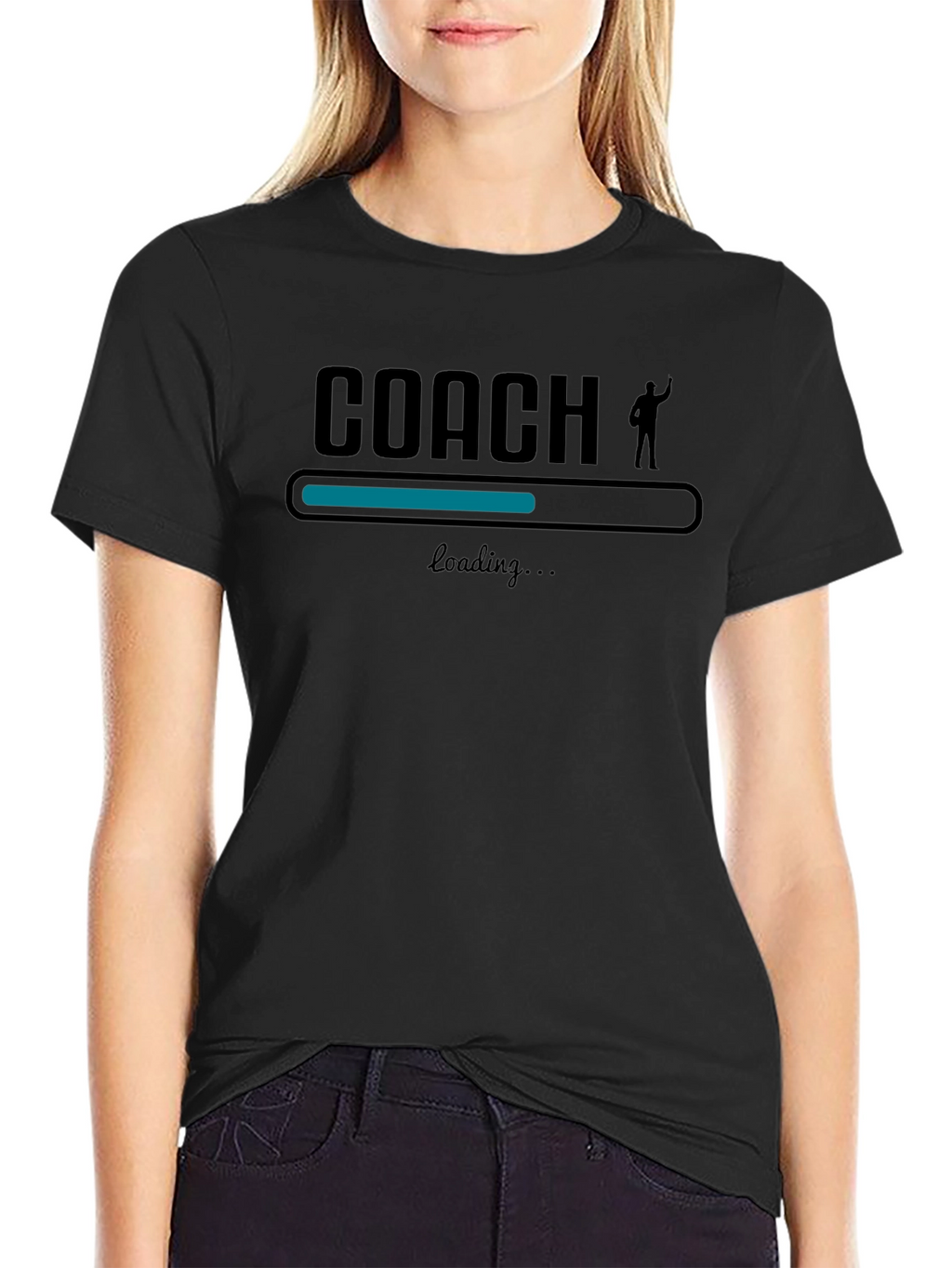 Coach Loading T-Shirt - Sports Humor Tee