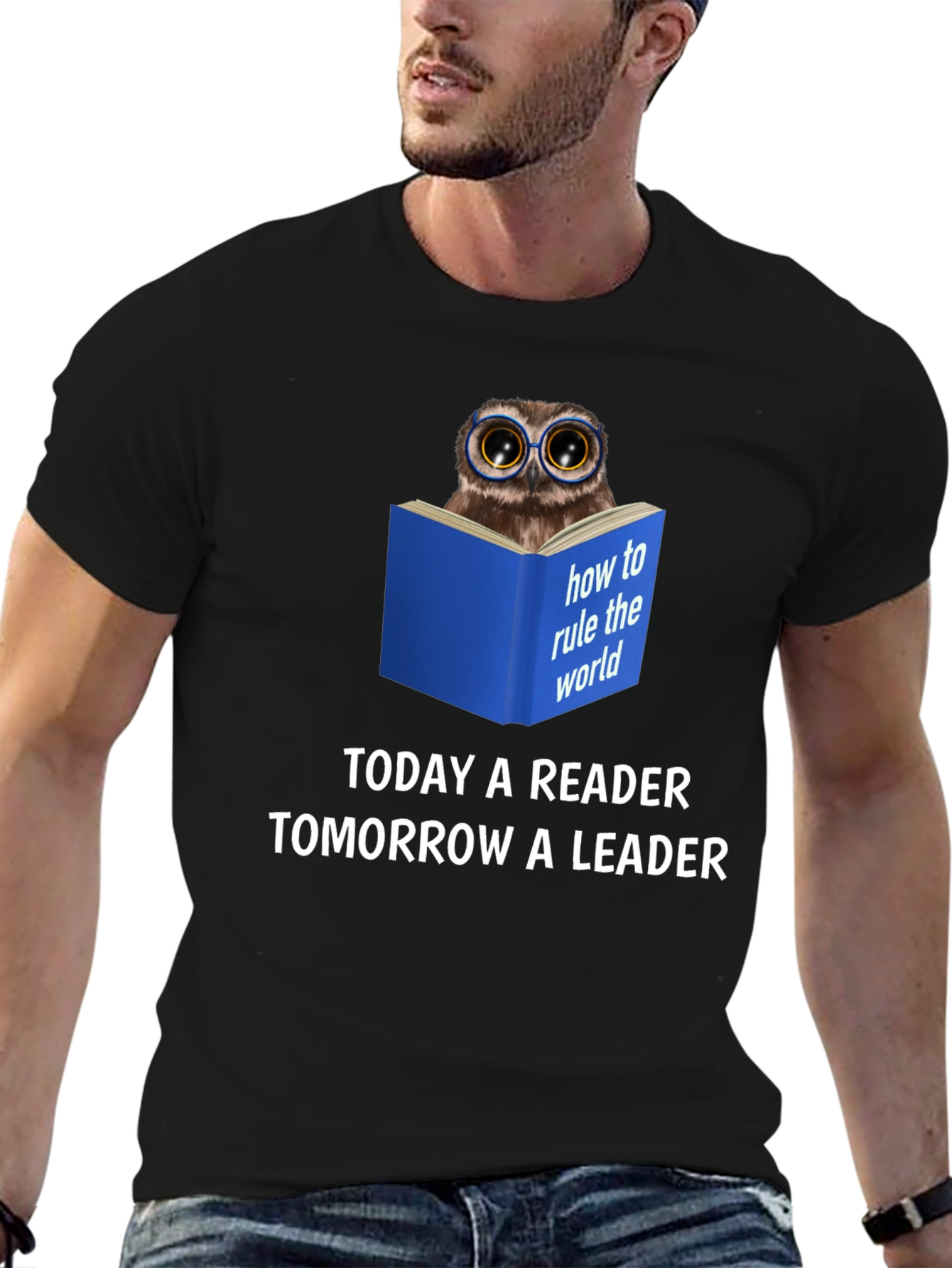 Owl Reader T-Shirt - Today a Reader Tomorrow a Leader!