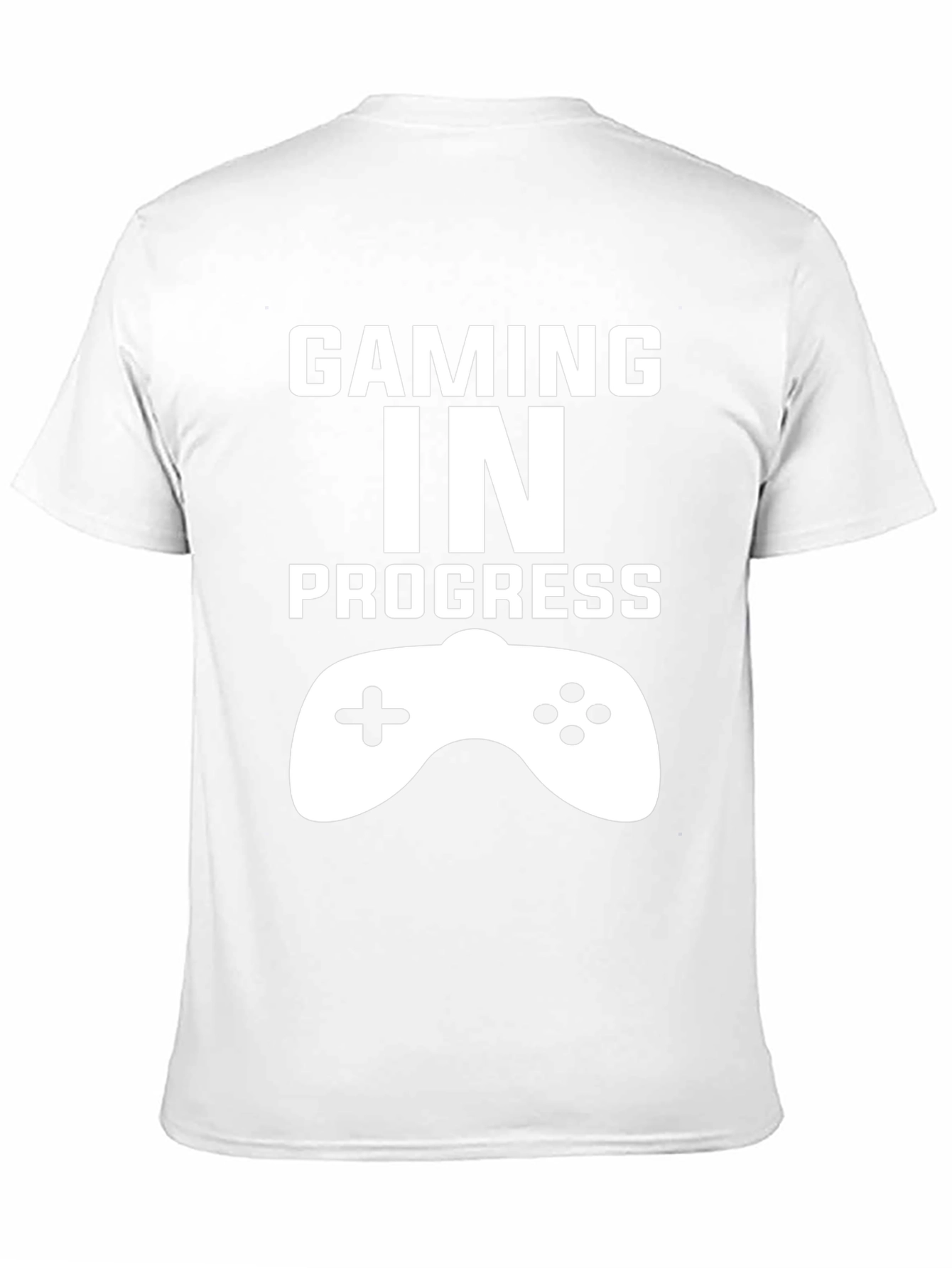 Gaming In Progress Black T-Shirt - Gamer Gift