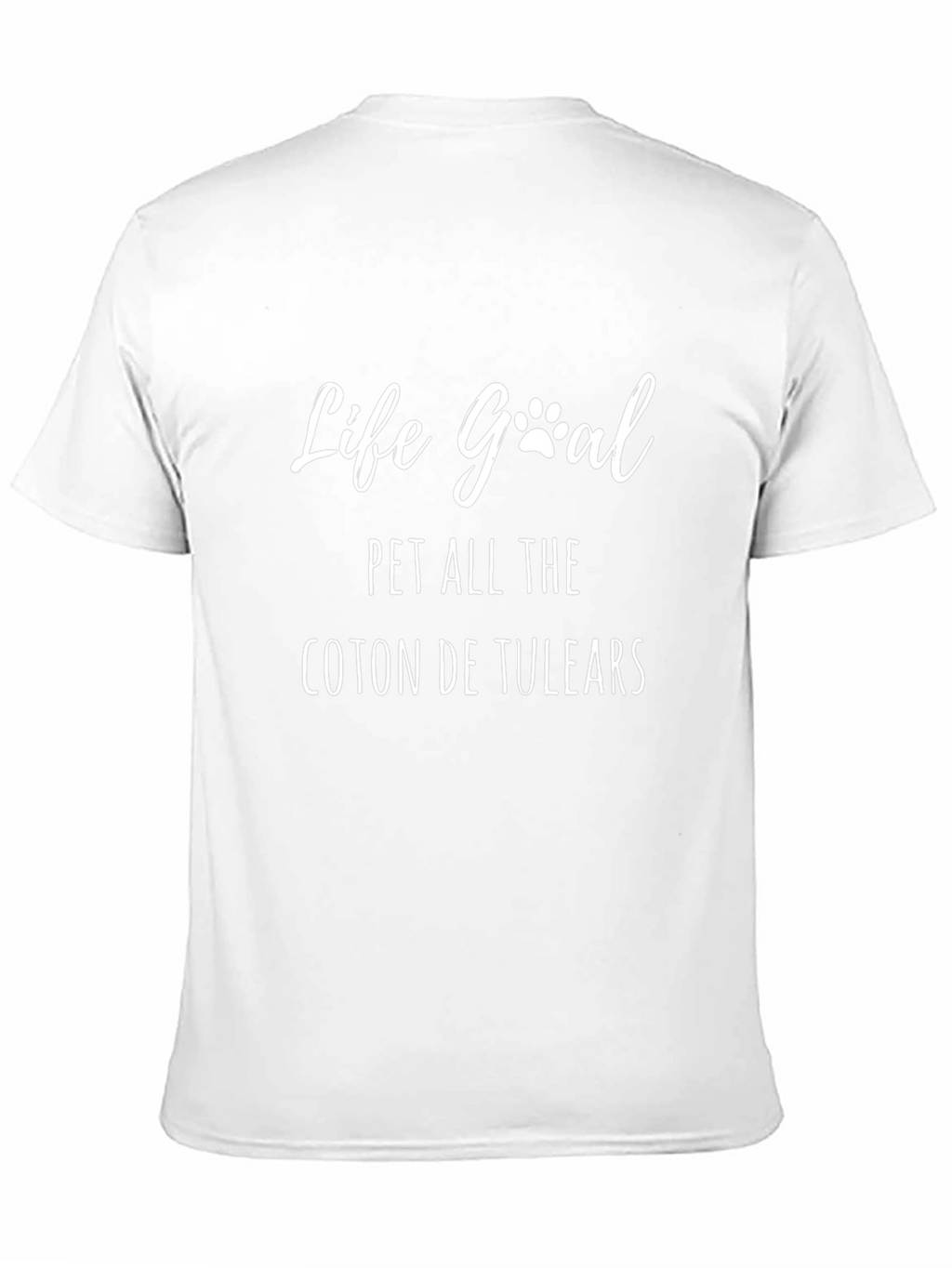 Life Goal Coton de Tulear Petting T-Shirt