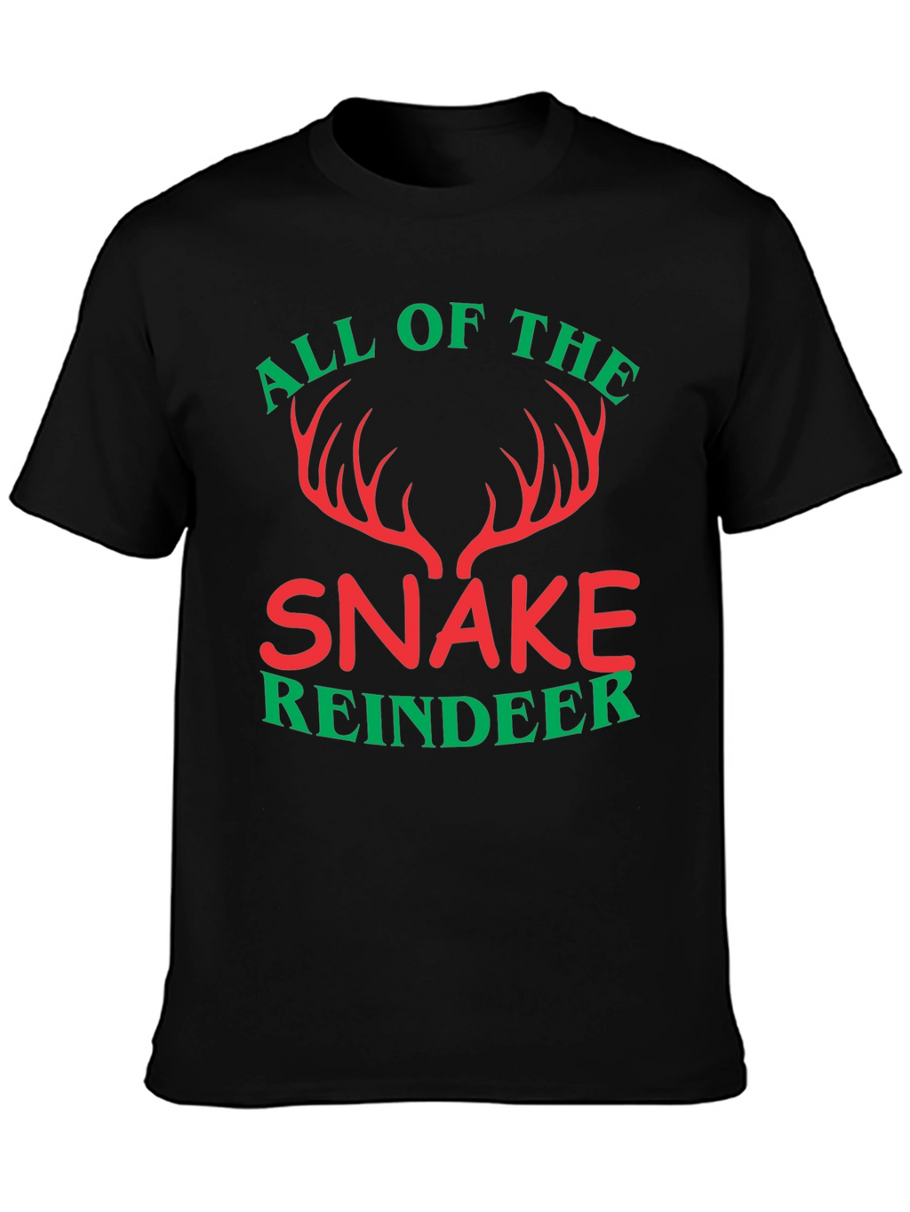 All Of The Snake Reindeer T-Shirt