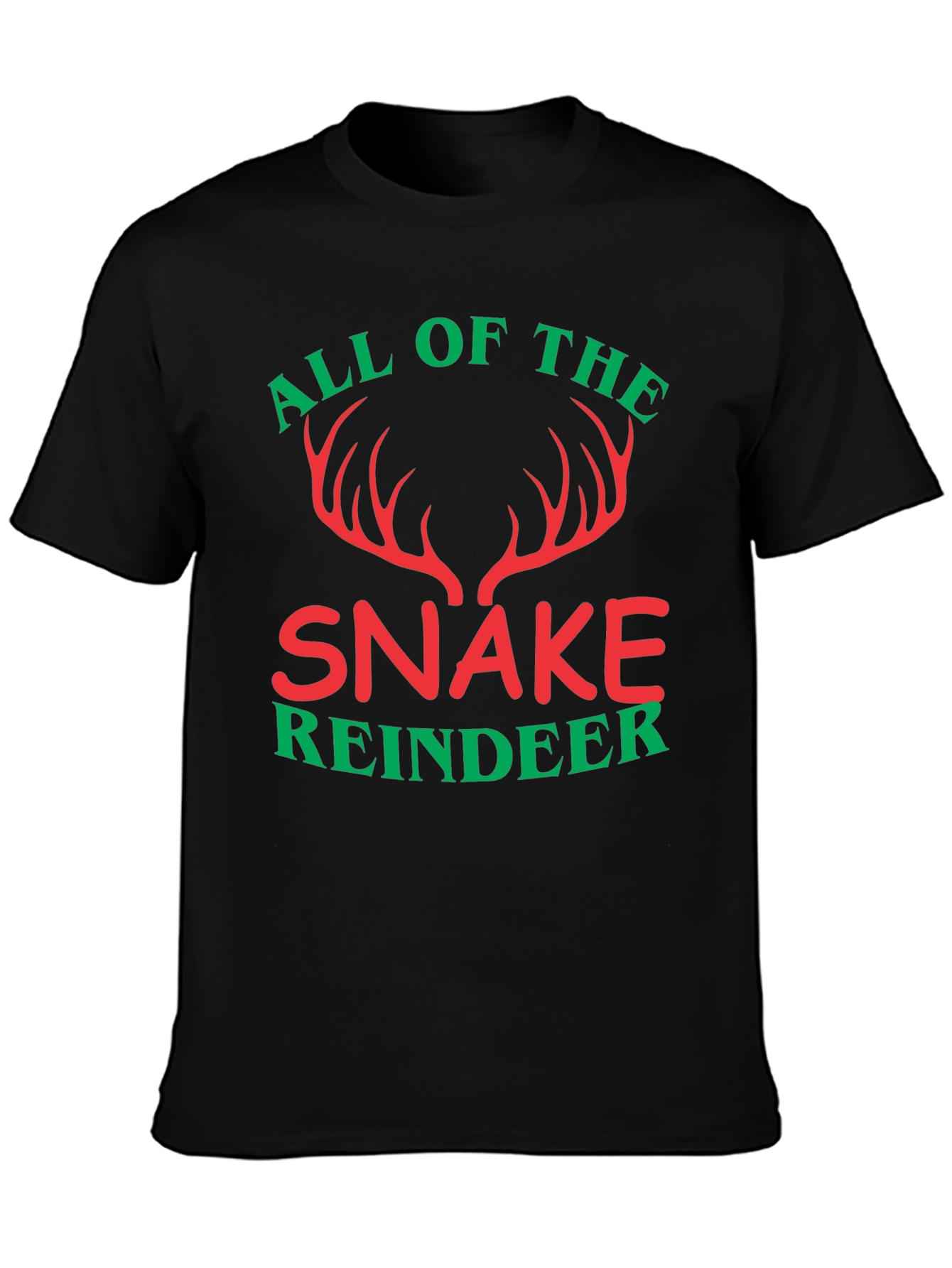 All Of The Snake Reindeer T-Shirt