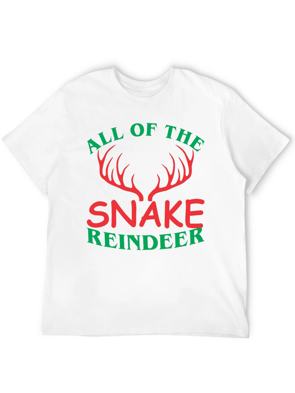 All Of The Snake Reindeer T-Shirt