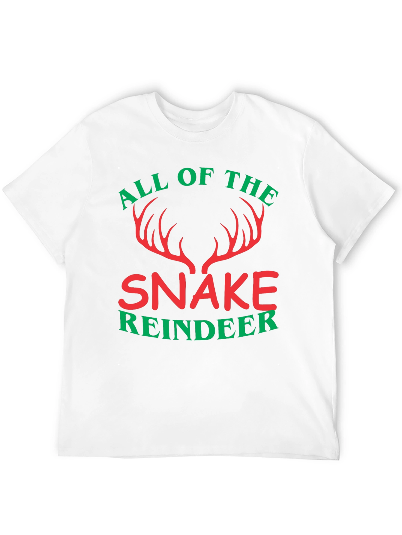 All Of The Snake Reindeer T-Shirt