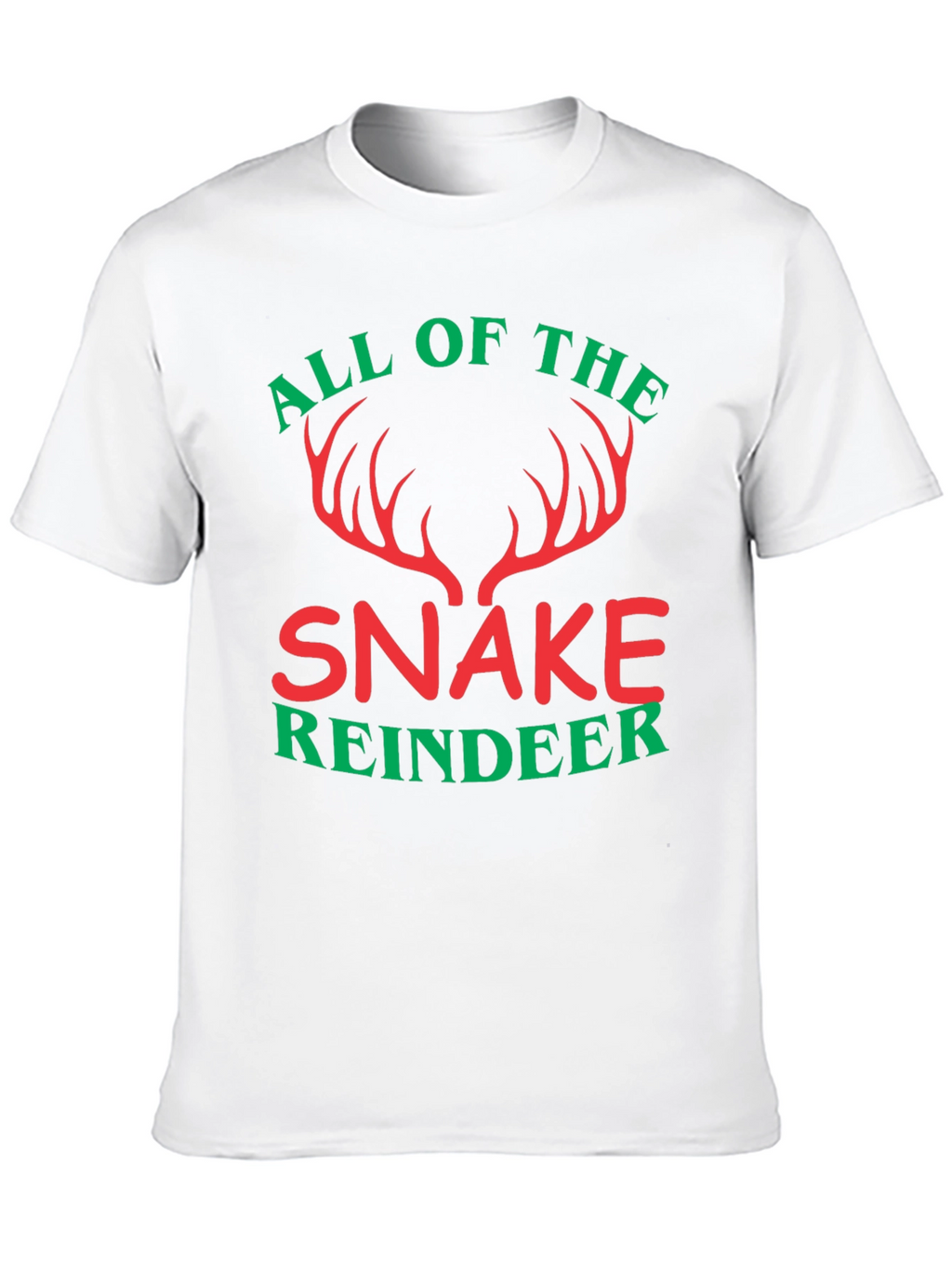 All Of The Snake Reindeer T-Shirt