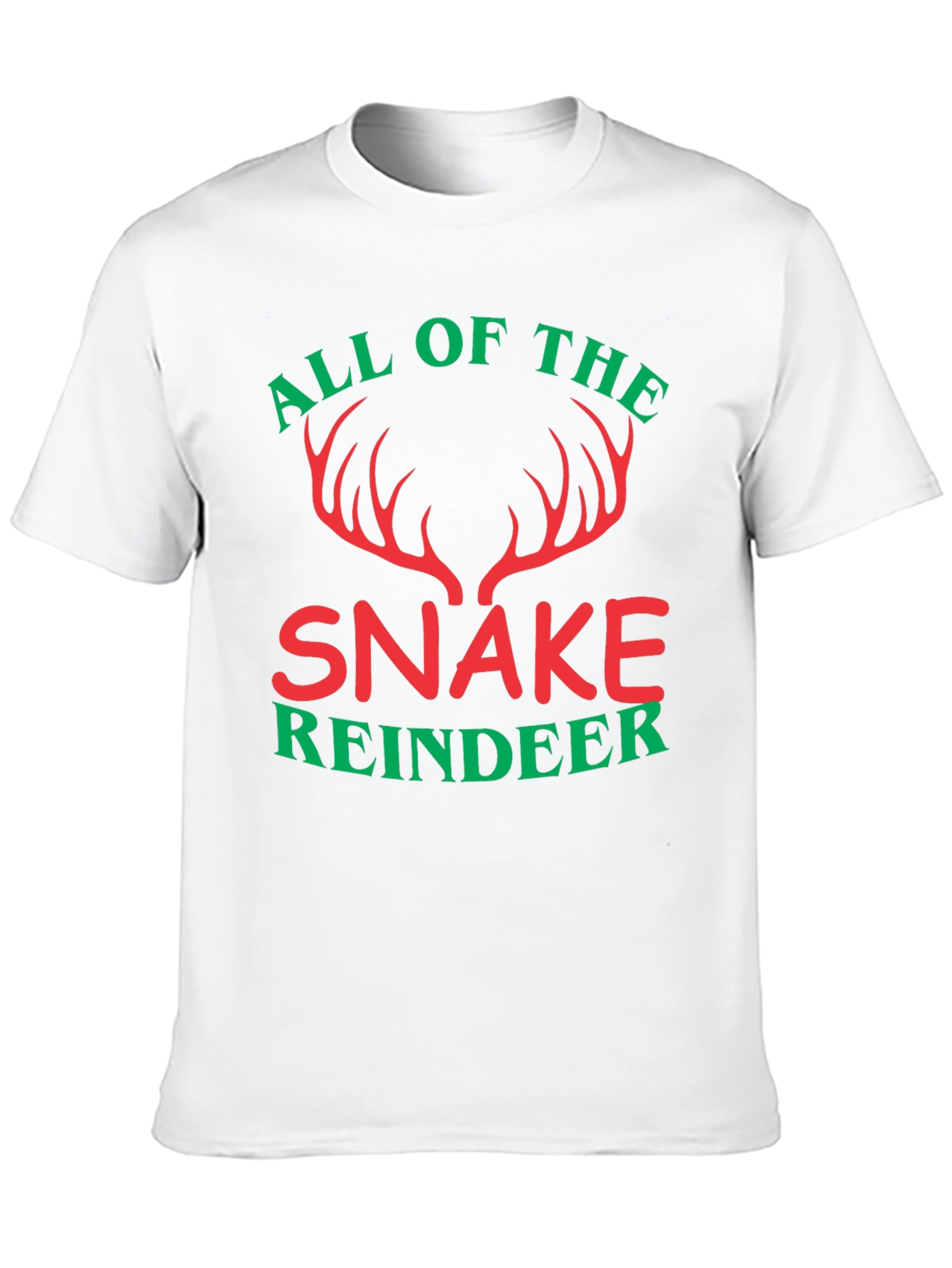 All Of The Snake Reindeer T-Shirt