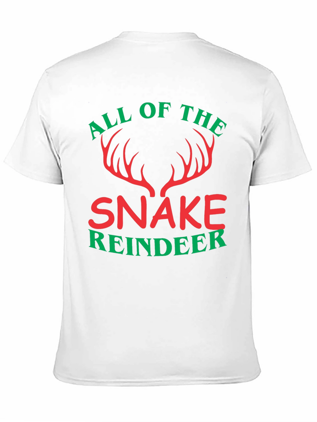 All Of The Snake Reindeer T-Shirt