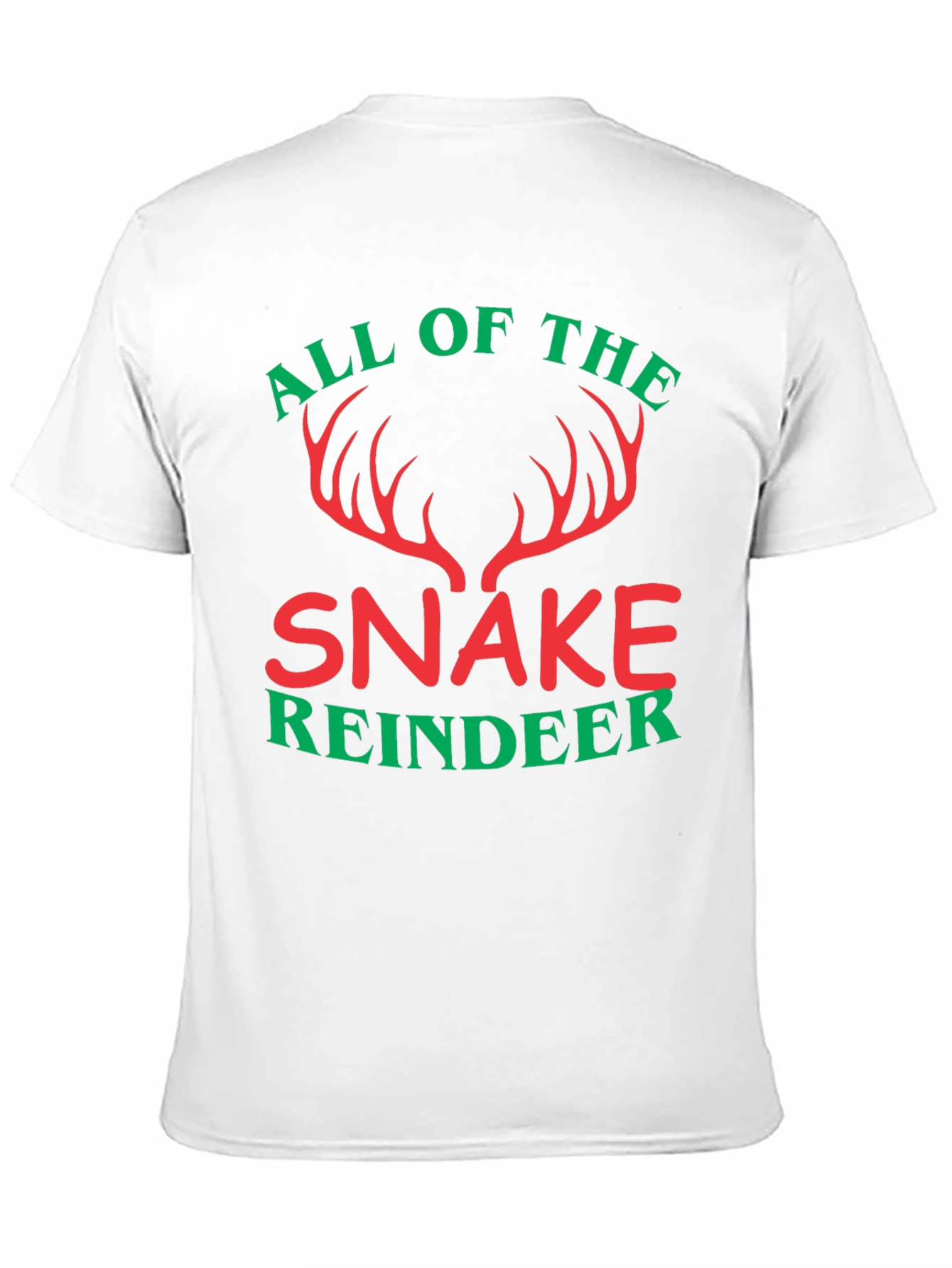 All Of The Snake Reindeer T-Shirt