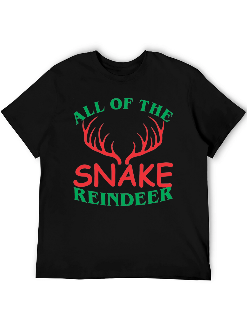 All Of The Snake Reindeer T-Shirt