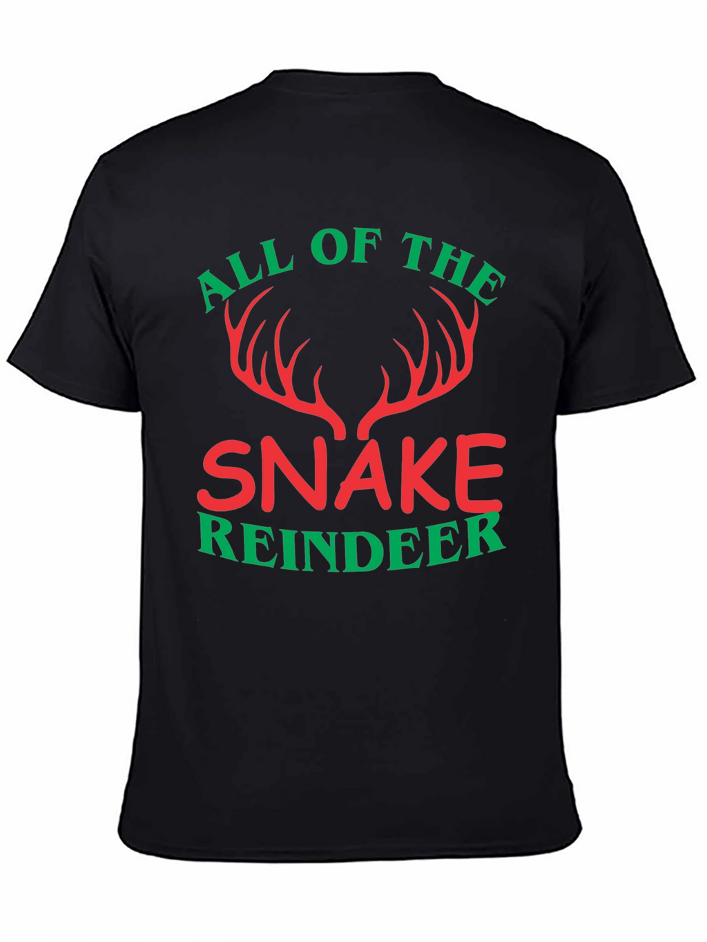 All Of The Snake Reindeer T-Shirt
