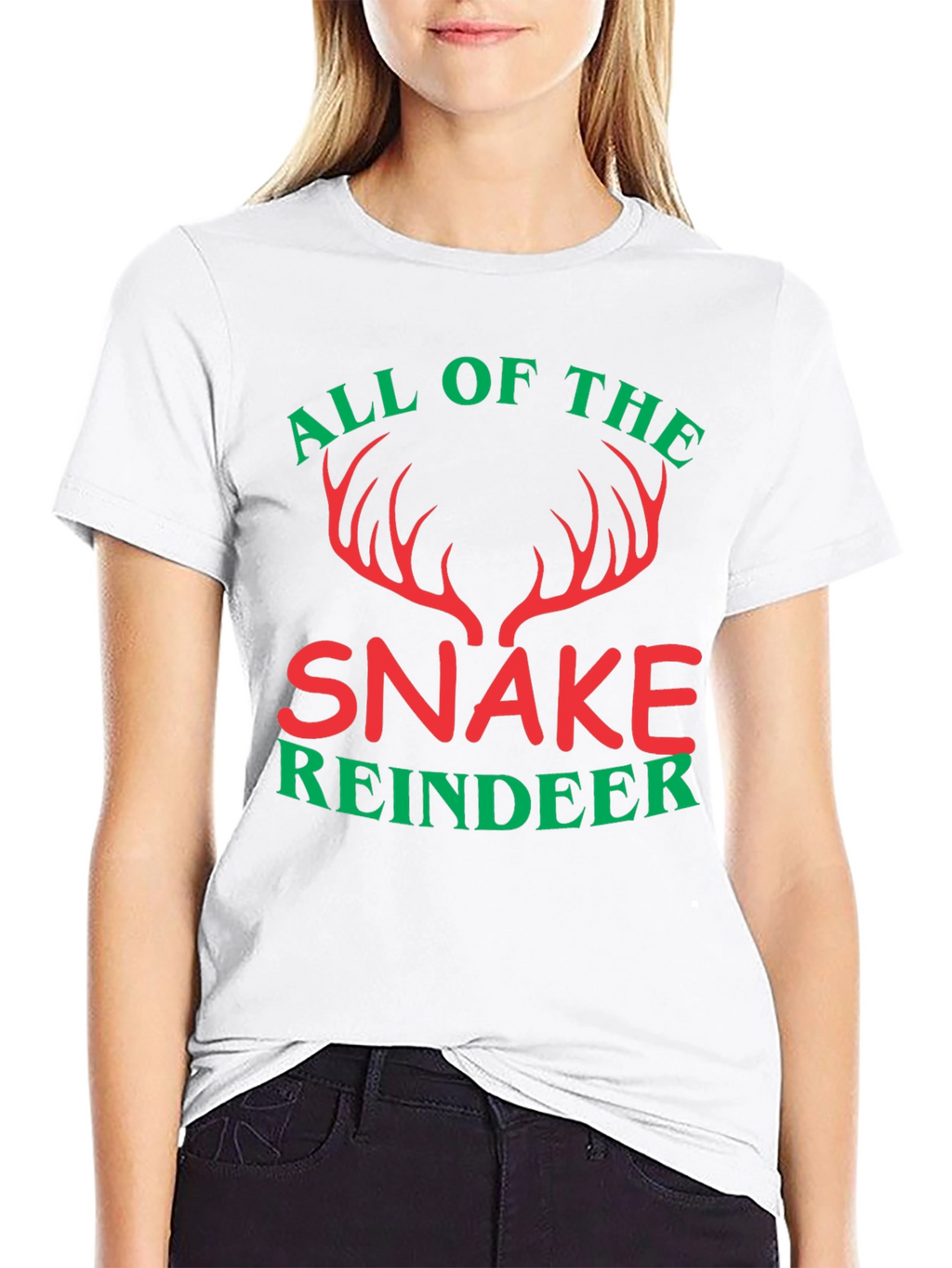 All Of The Snake Reindeer T-Shirt