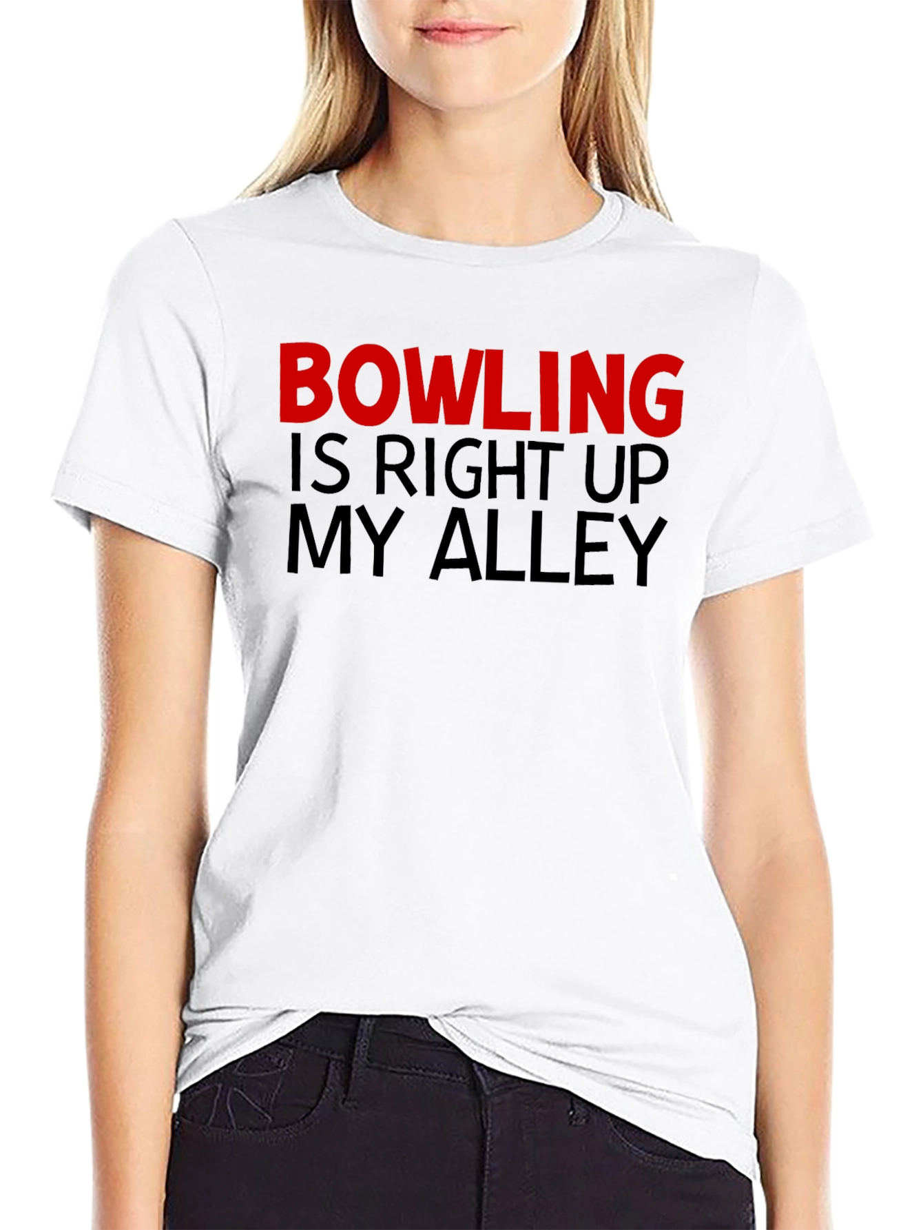 Bowling Is Right Up My Alley Graphic T-Shirt