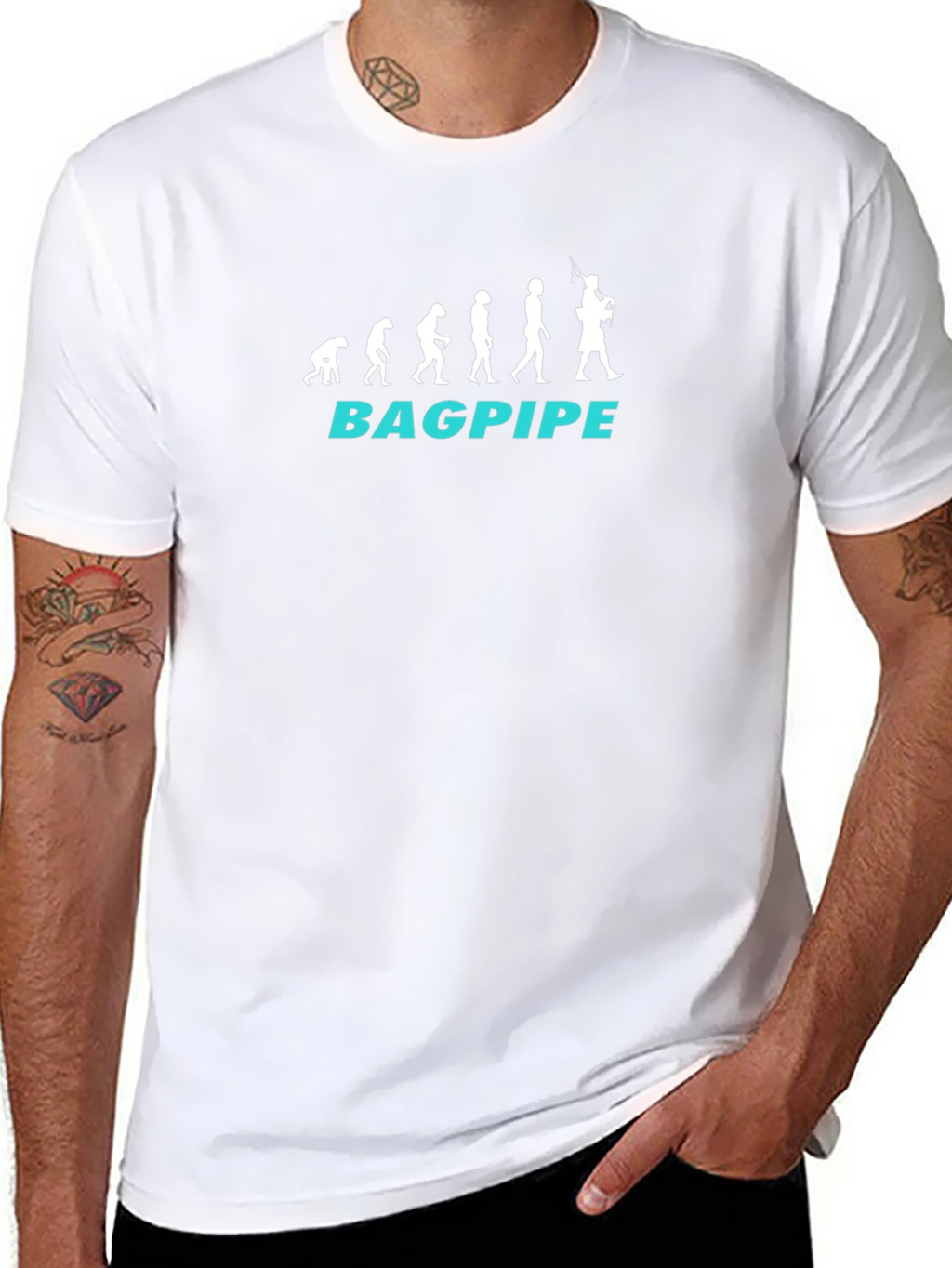 Bagpipe Evolution T-Shirt