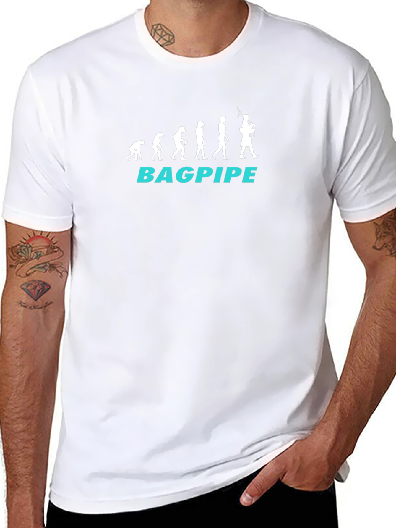 Bagpipe Evolution T-Shirt