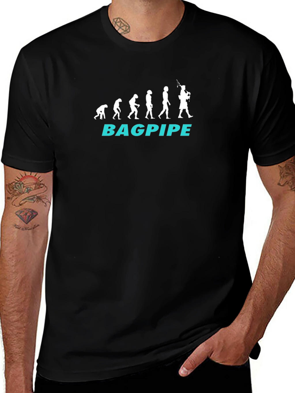 Bagpipe Evolution T-Shirt