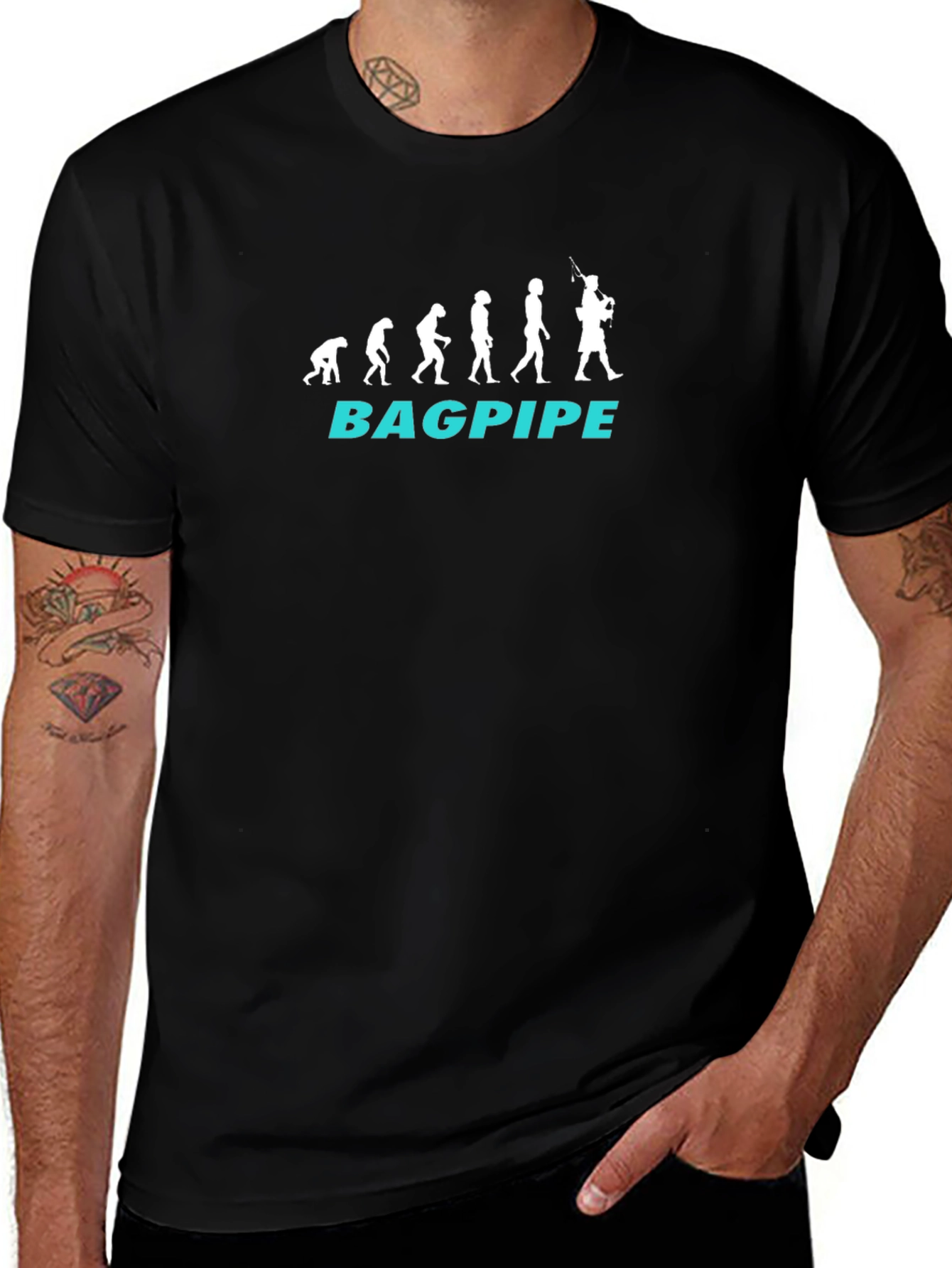 Bagpipe Evolution T-Shirt