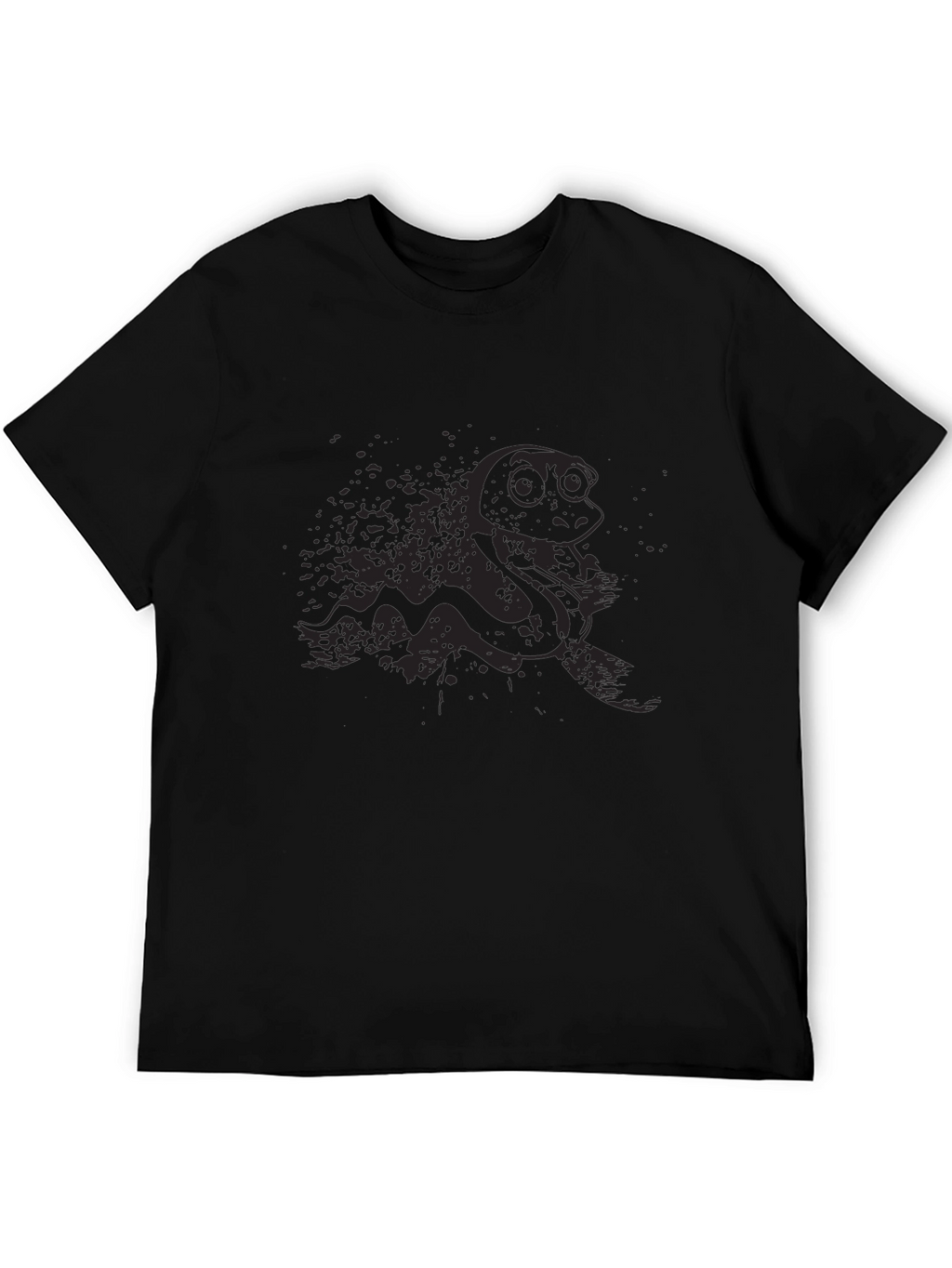 Mens Graphic Tee - Snake Design