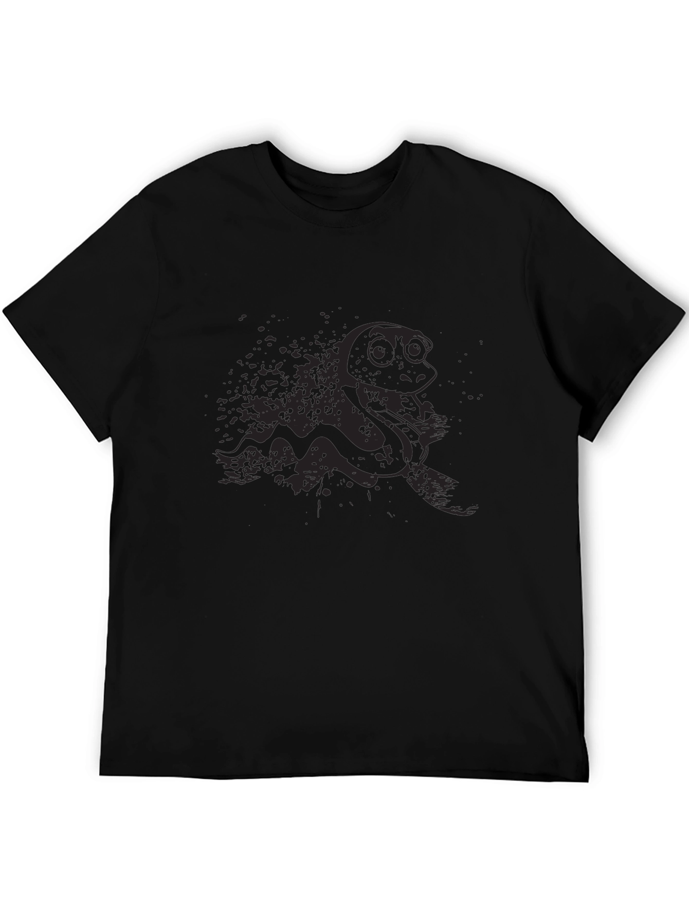 Mens Graphic Tee - Snake Design