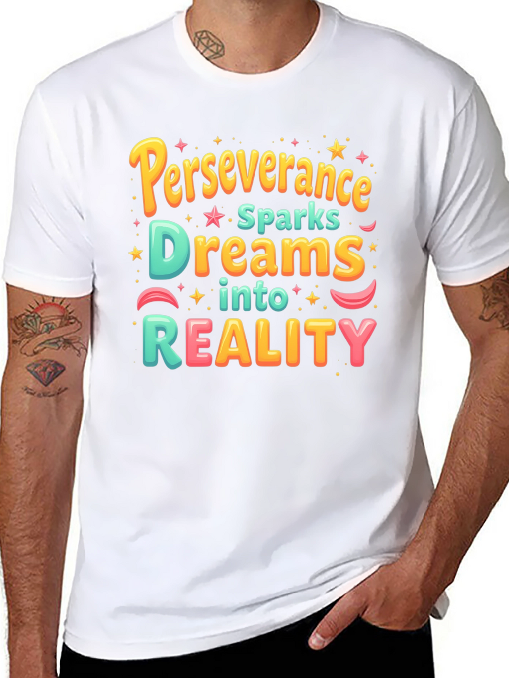Perseverance Dreams to Reality T-Shirt