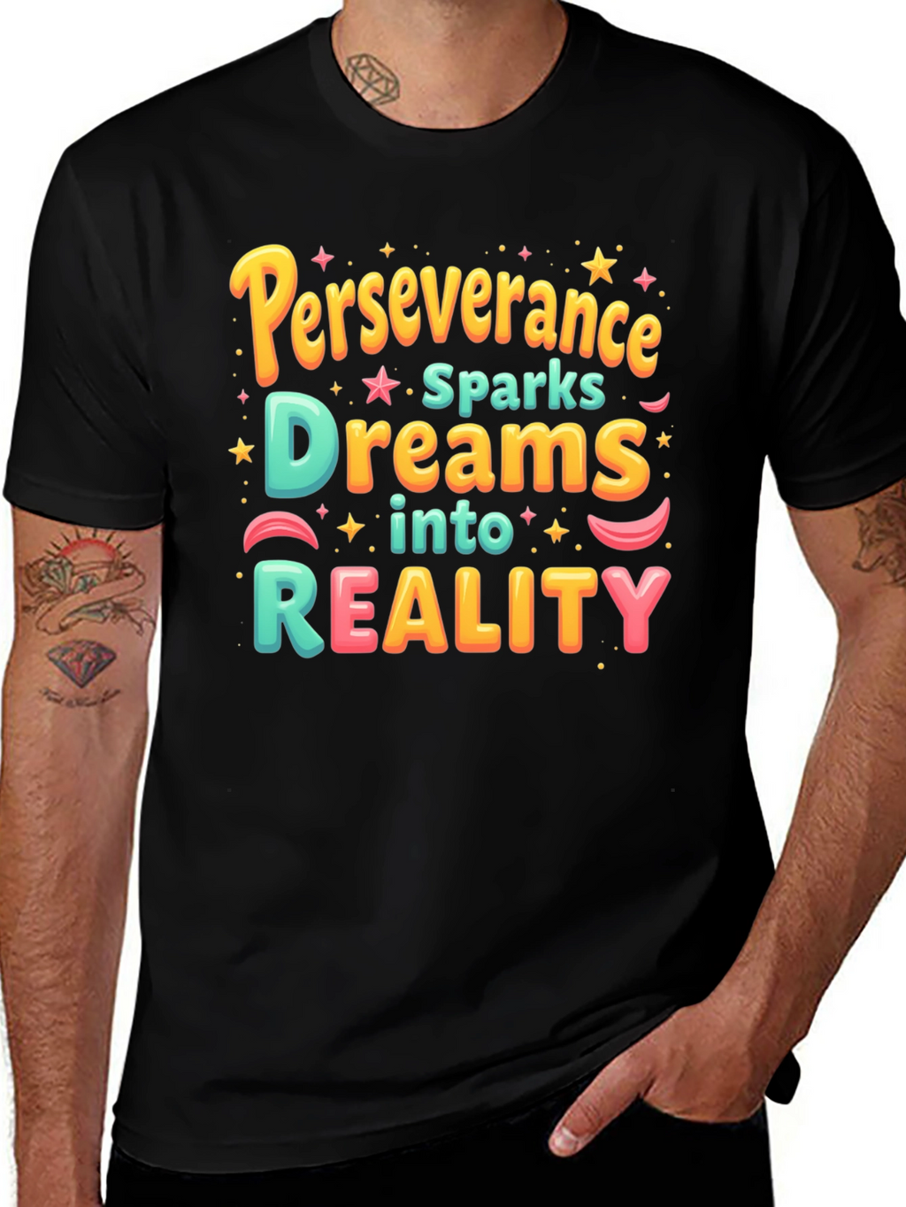 Perseverance Dreams to Reality T-Shirt