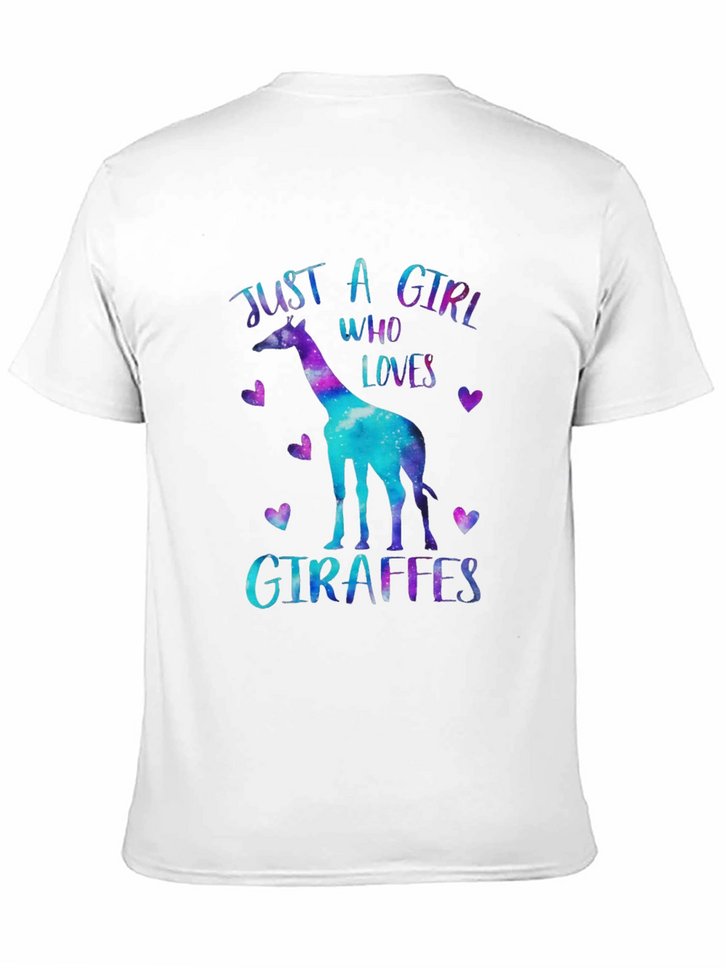 Just A Girl Who Loves Giraffes T-Shirt