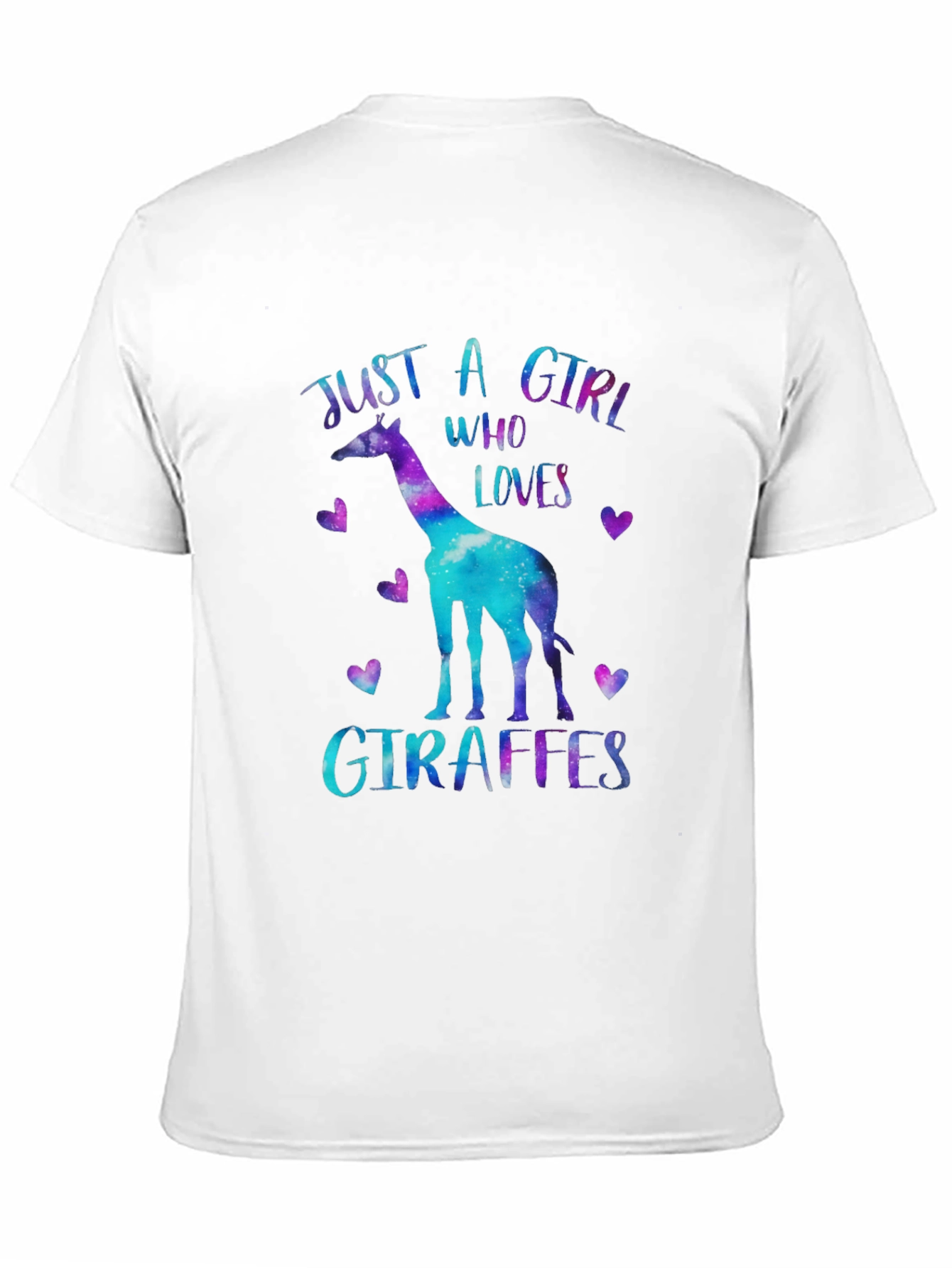 Just A Girl Who Loves Giraffes T-Shirt