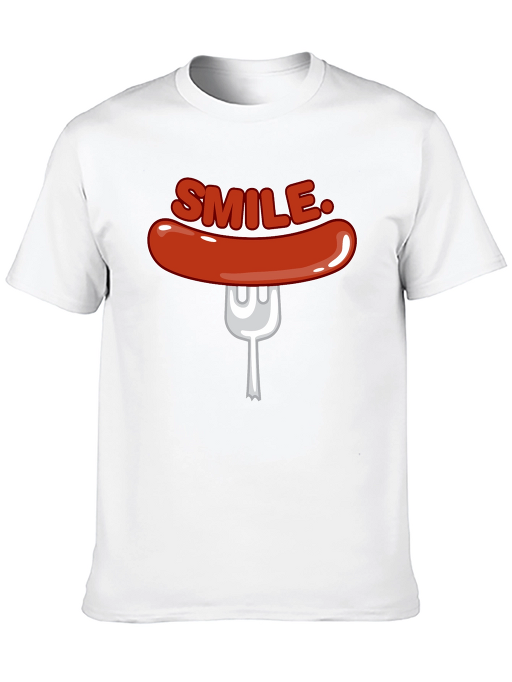 Smile Sausage Graphic T-Shirt
