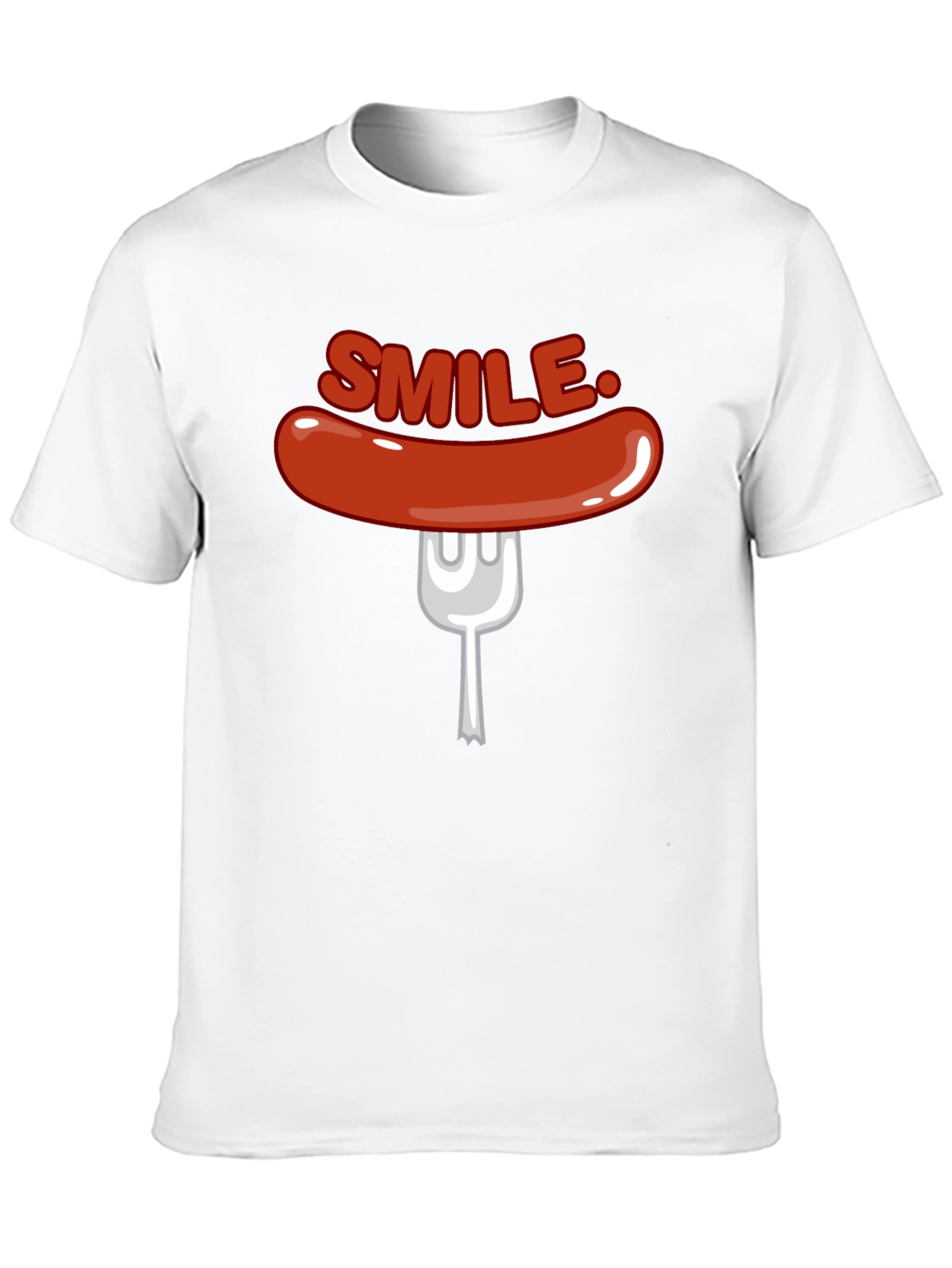 Smile Sausage Graphic T-Shirt